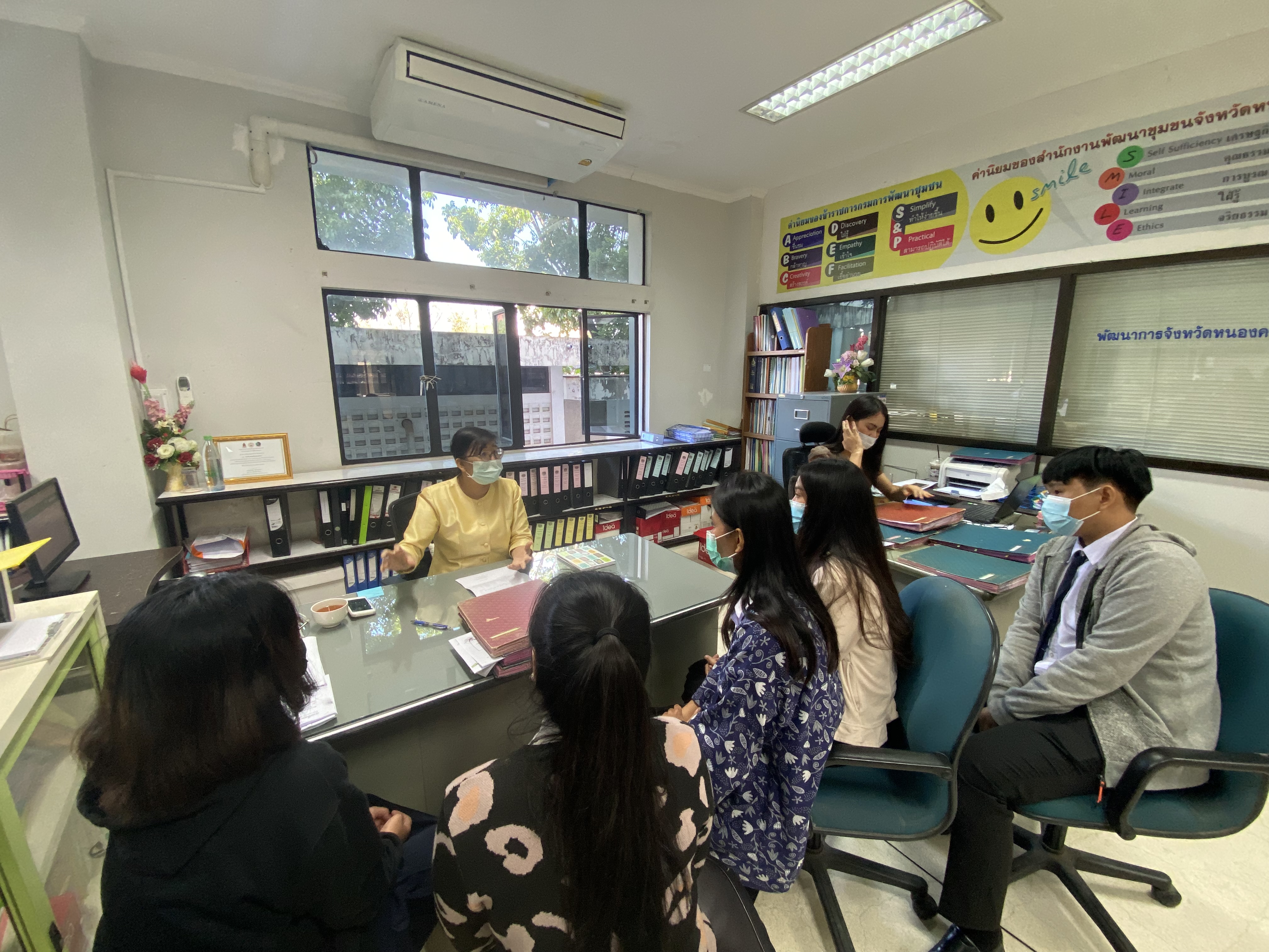 พช.หนองคาย ต้อนรับนักศึกษาฝึกปฏิบัติงานจากมหาวิทยาลัยขอนแก่น วิทยาเขตหนองคาย