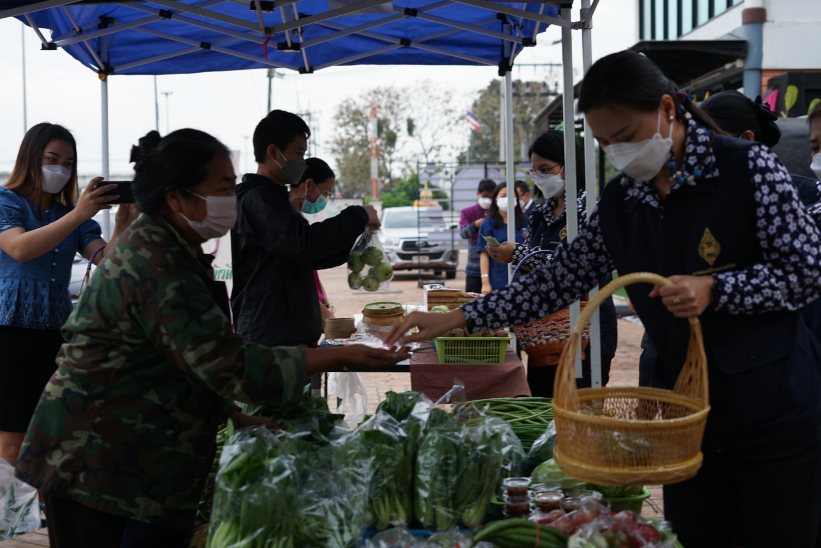 พช.หนองคาย ร่วมกิจกรรมการลงพื้นที่ติดตามภารกิจชมรมแม่บ้านมหาดไทยจังหวัดหนองคาย ของชมรมแม่บ้านมหาดไทยจังหวัดหนองคาย ในพื้นที่อำเภอเมืองหนองคาย จังหวัดหนองคาย