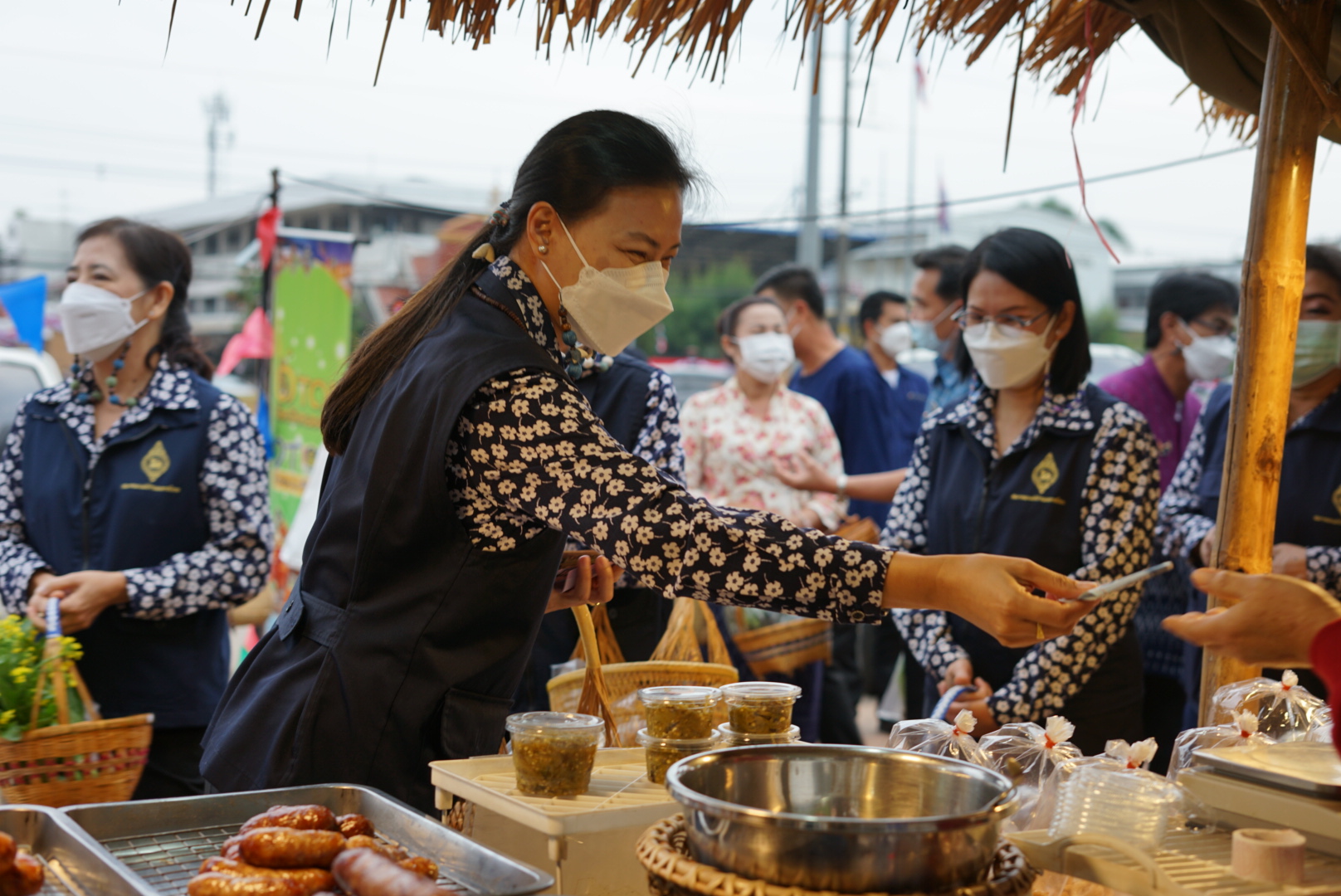 พช.หนองคาย ร่วมกิจกรรมการลงพื้นที่ติดตามภารกิจชมรมแม่บ้านมหาดไทยจังหวัดหนองคาย ของชมรมแม่บ้านมหาดไทยจังหวัดหนองคาย ในพื้นที่อำเภอเมืองหนองคาย จังหวัดหนองคาย