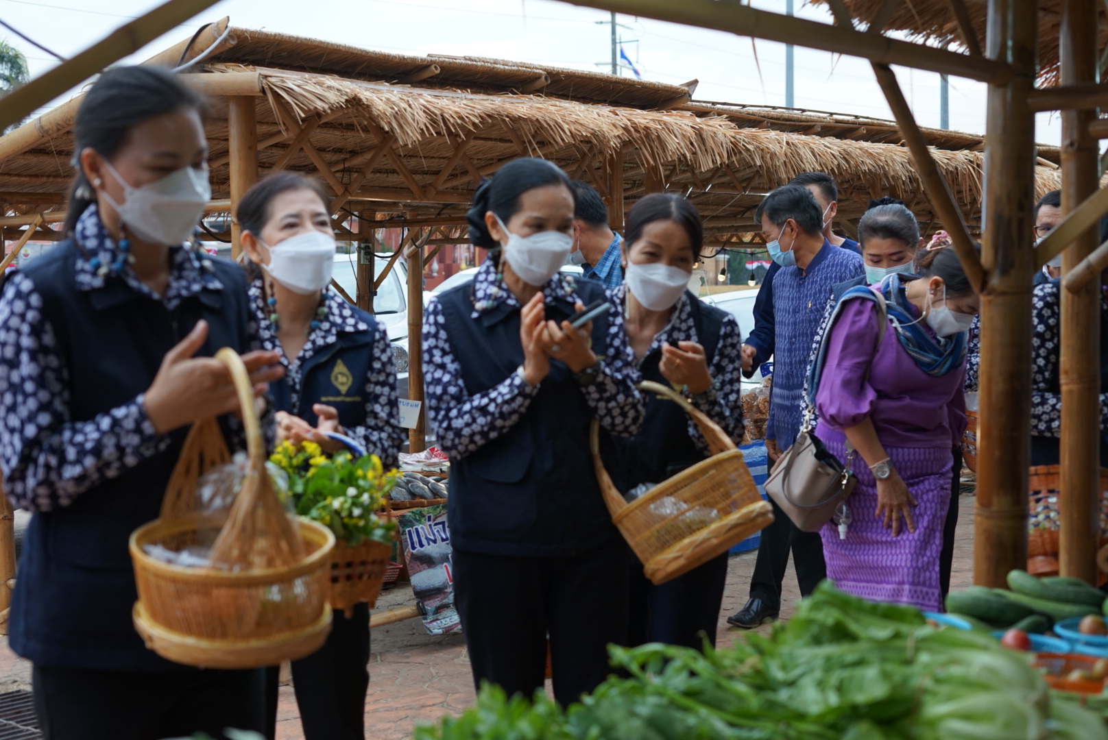 พช.หนองคาย ร่วมกิจกรรมการลงพื้นที่ติดตามภารกิจชมรมแม่บ้านมหาดไทยจังหวัดหนองคาย ของชมรมแม่บ้านมหาดไทยจังหวัดหนองคาย ในพื้นที่อำเภอเมืองหนองคาย จังหวัดหนองคาย