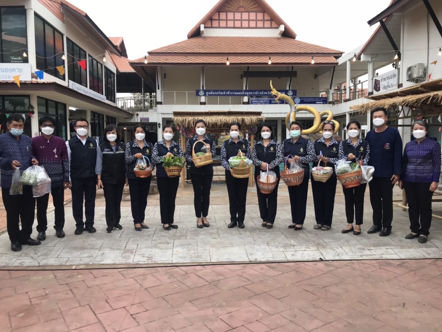 พช.หนองคาย ร่วมกิจกรรมการลงพื้นที่ติดตามภารกิจชมรมแม่บ้านมหาดไทยจังหวัดหนองคาย ของชมรมแม่บ้านมหาดไทยจังหวัดหนองคาย ในพื้นที่อำเภอเมืองหนองคาย จังหวัดหนองคาย