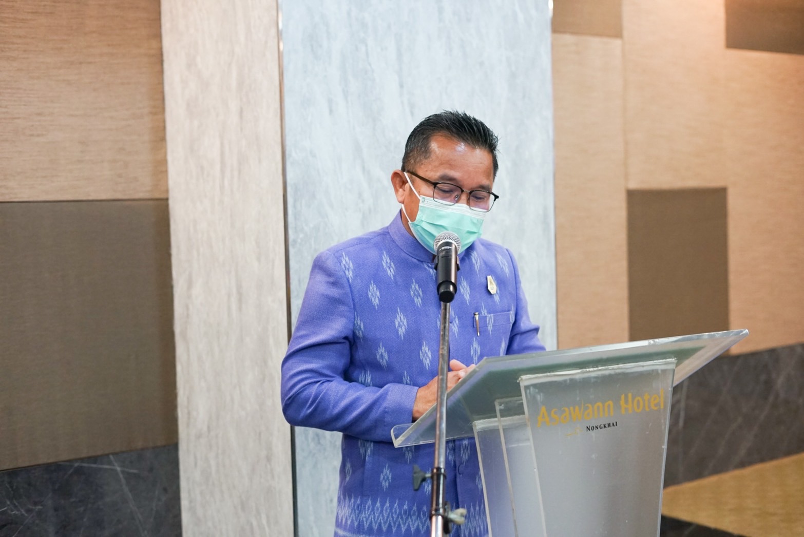 พช.หนองคาย จัดโครงการเพิ่มประสิทธิภาพการปฏิบัติงานกองทุนพัฒนาบทบาทสตรีแก่กลไกการขับเคลื่อนกองทุนพัฒนาบทบาทสตรี ระดับจังหวัด