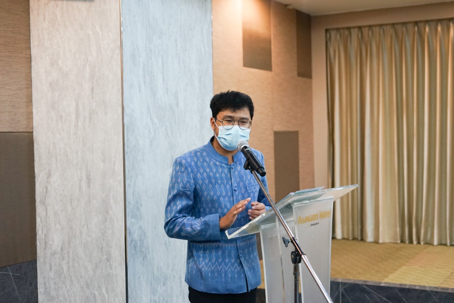 พช.หนองคาย จัดโครงการเพิ่มประสิทธิภาพการปฏิบัติงานกองทุนพัฒนาบทบาทสตรีแก่กลไกการขับเคลื่อนกองทุนพัฒนาบทบาทสตรี ระดับจังหวัด