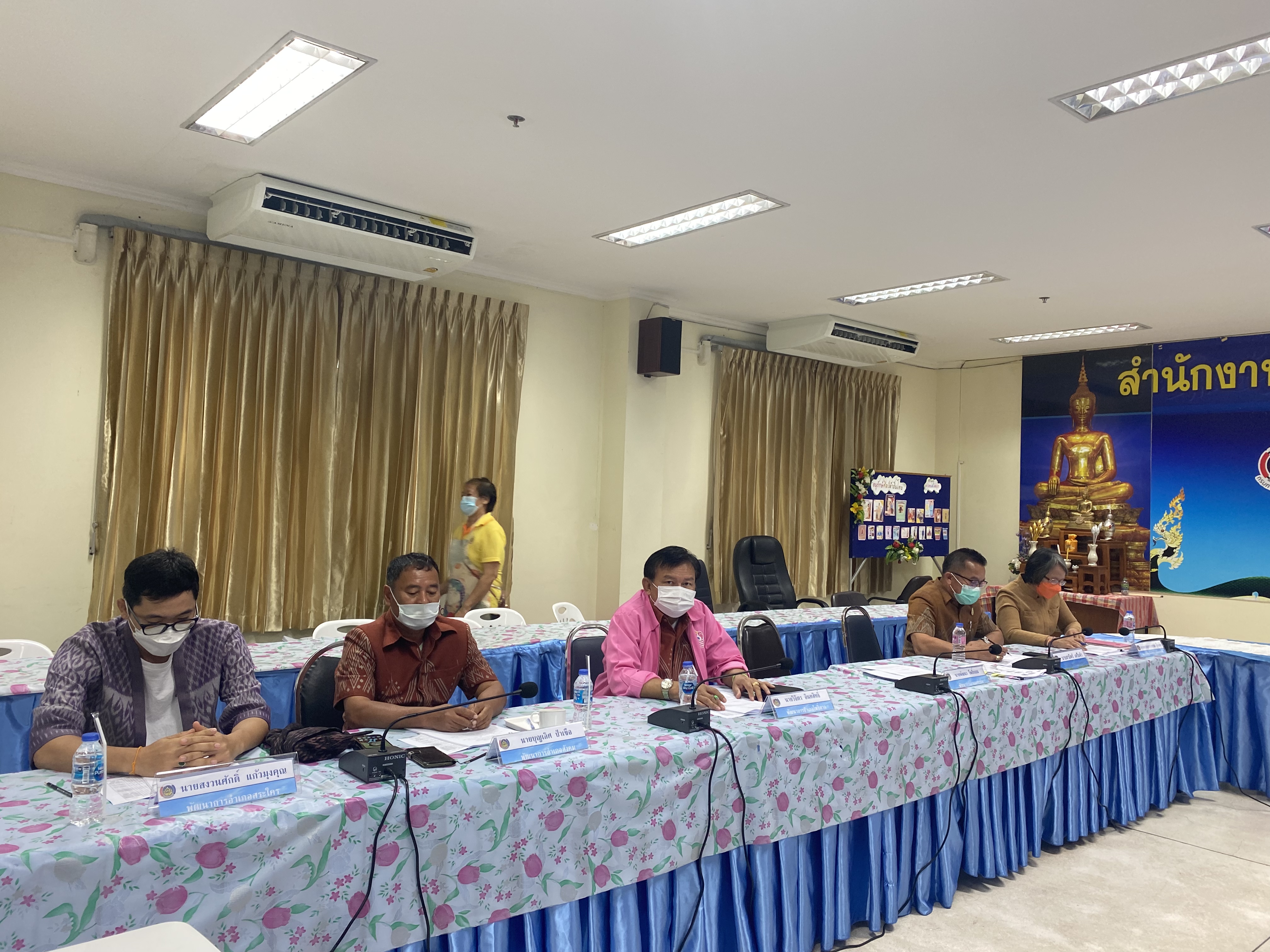 พช.หนองคาย ขับเคลื่อนงานพัฒนาชุมชนผ่านการประชุมประจำเดือน ผู้อำนวยการกลุ่มงาน พัฒนาการอำเภอและนักวิชาการพัฒนาชุมชนสำนักงานพัฒนาชุมชนจังหวัดหนองคาย ครั้งที่ 13/2564