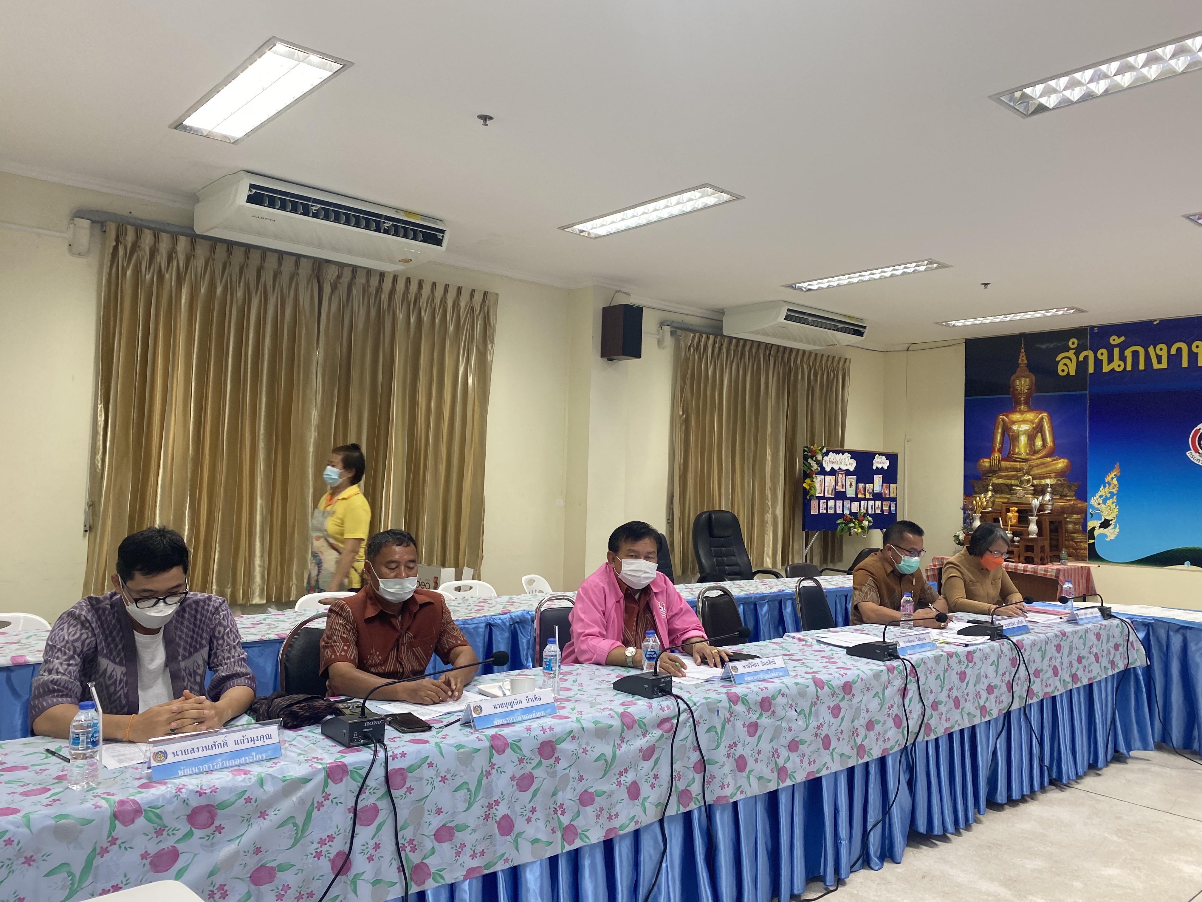 พช.หนองคาย ขับเคลื่อนงานพัฒนาชุมชนผ่านการประชุมประจำเดือน ผู้อำนวยการกลุ่มงาน พัฒนาการอำเภอและนักวิชาการพัฒนาชุมชนสำนักงานพัฒนาชุมชนจังหวัดหนองคาย ครั้งที่ 13/2564