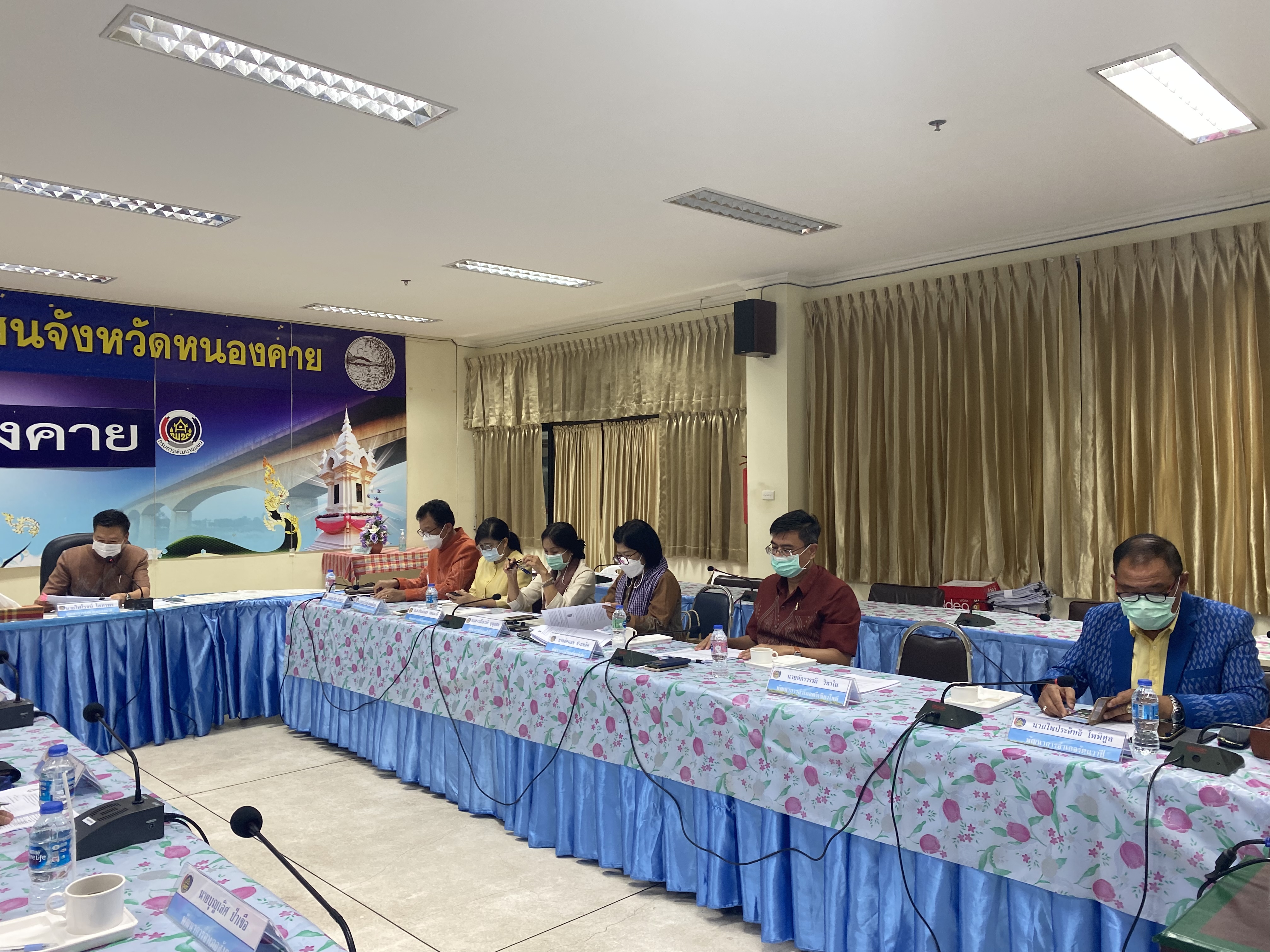 พช.หนองคาย ขับเคลื่อนงานพัฒนาชุมชนผ่านการประชุมประจำเดือน ผู้อำนวยการกลุ่มงาน พัฒนาการอำเภอและนักวิชาการพัฒนาชุมชนสำนักงานพัฒนาชุมชนจังหวัดหนองคาย ครั้งที่ 13/2564