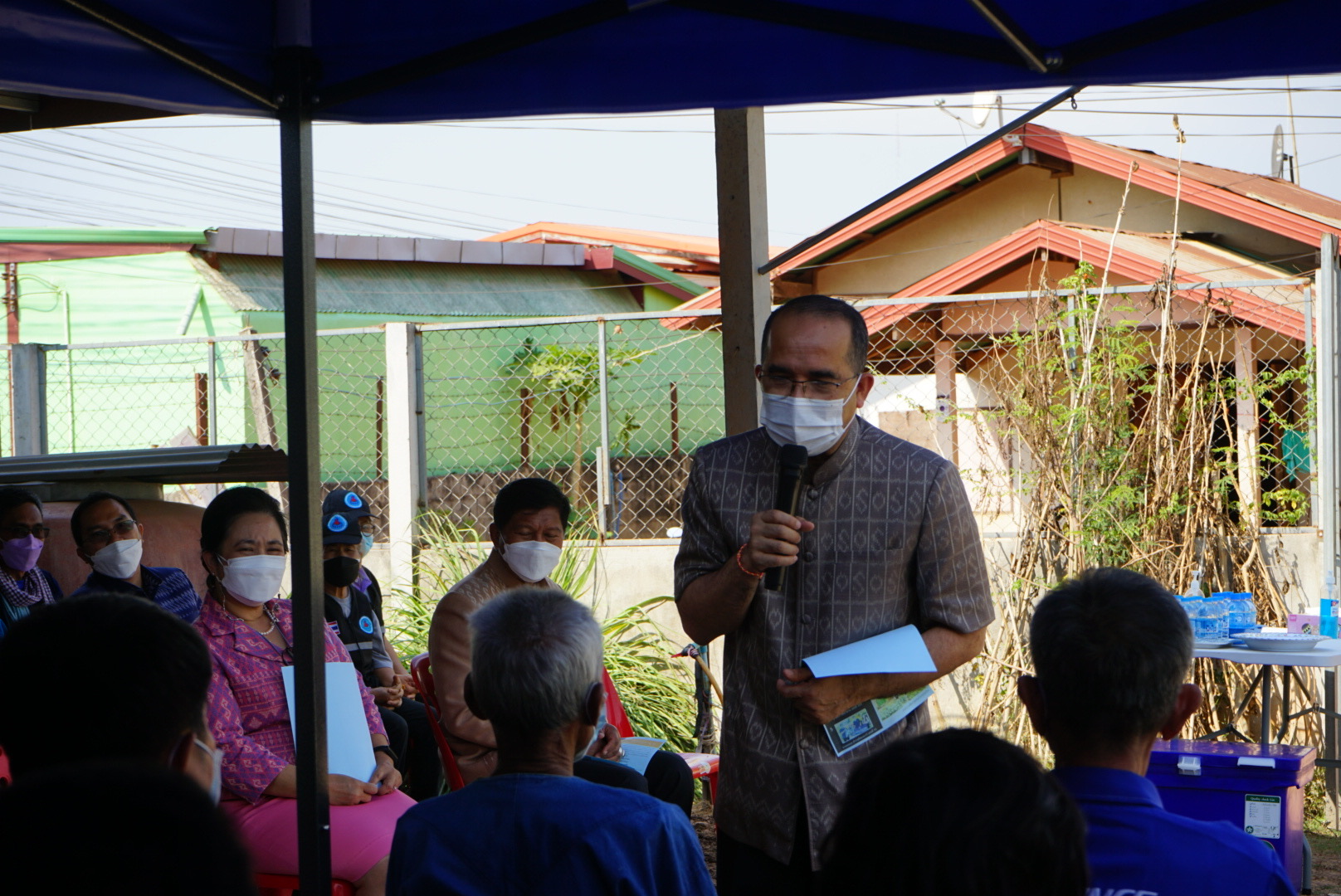 อธิบดีกรมการพัฒนาชุมชน มอบนโยบายการขับเคลื่อนการดำเนินงานและลงพื้นที่ติดตามการขับเคลื่อนงานพัฒนาชุมชน ในพื้นที่จังหวัดหนองคาย