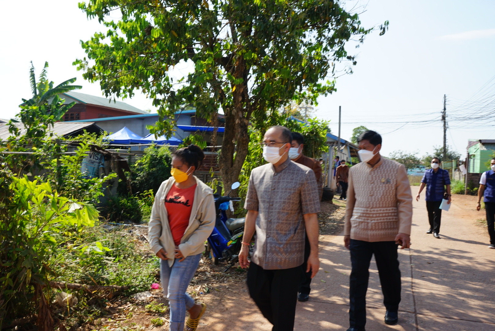 อธิบดีกรมการพัฒนาชุมชน มอบนโยบายการขับเคลื่อนการดำเนินงานและลงพื้นที่ติดตามการขับเคลื่อนงานพัฒนาชุมชน ในพื้นที่จังหวัดหนองคาย