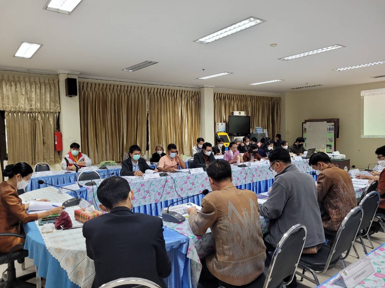 ประชุมคณะกรรมการประสานและขับเคลื่อนนโยบายสานพลังประชารัฐประจำจังหวัด (คสป.) ครั้งที่ 1/2565