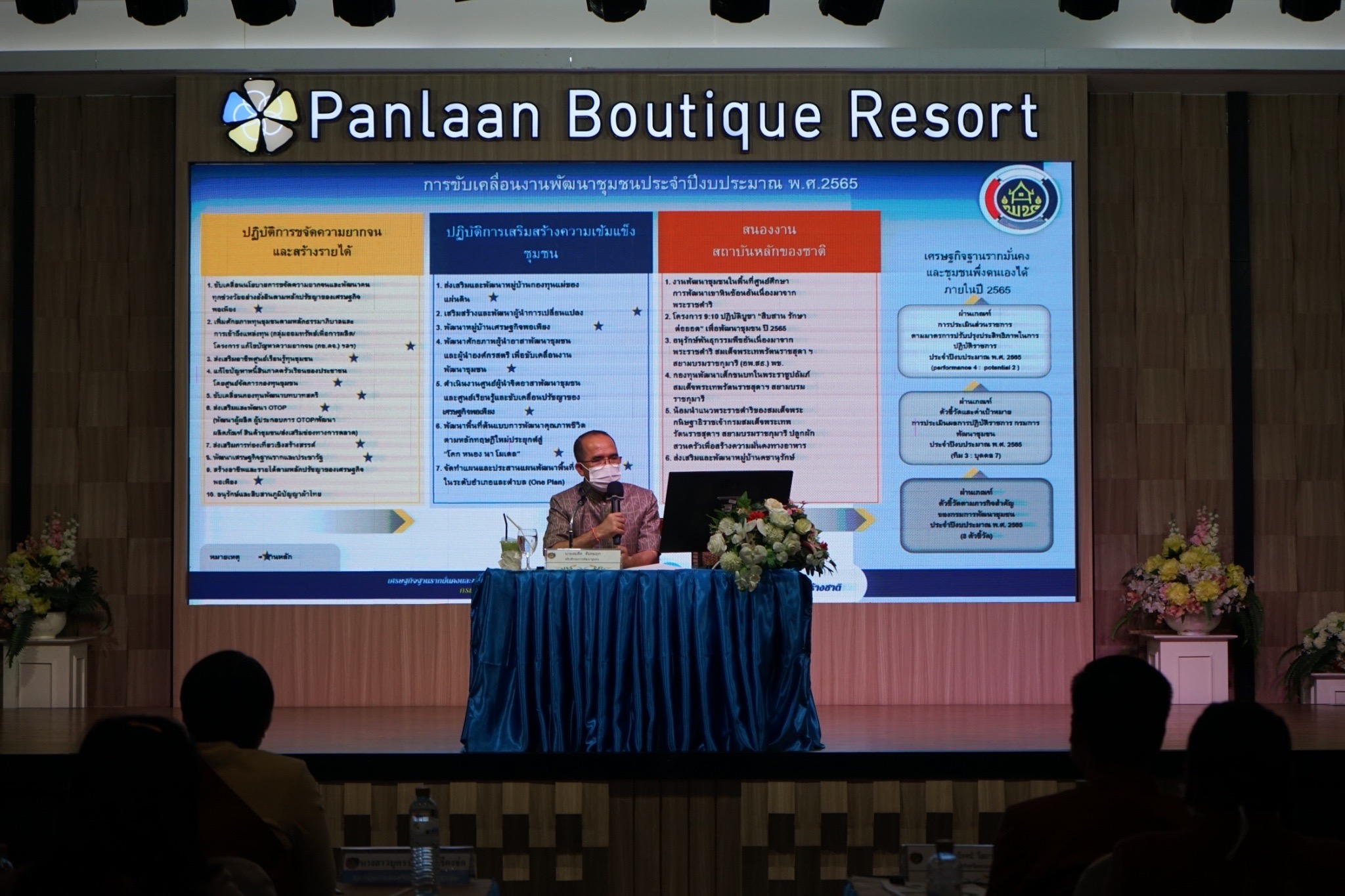 อธิบดีกรมการพัฒนาชุมชน มอบนโยบายการขับเคลื่อนการดำเนินงานและลงพื้นที่ติดตามการขับเคลื่อนงานพัฒนาชุมชน ในพื้นที่จังหวัดหนองคาย