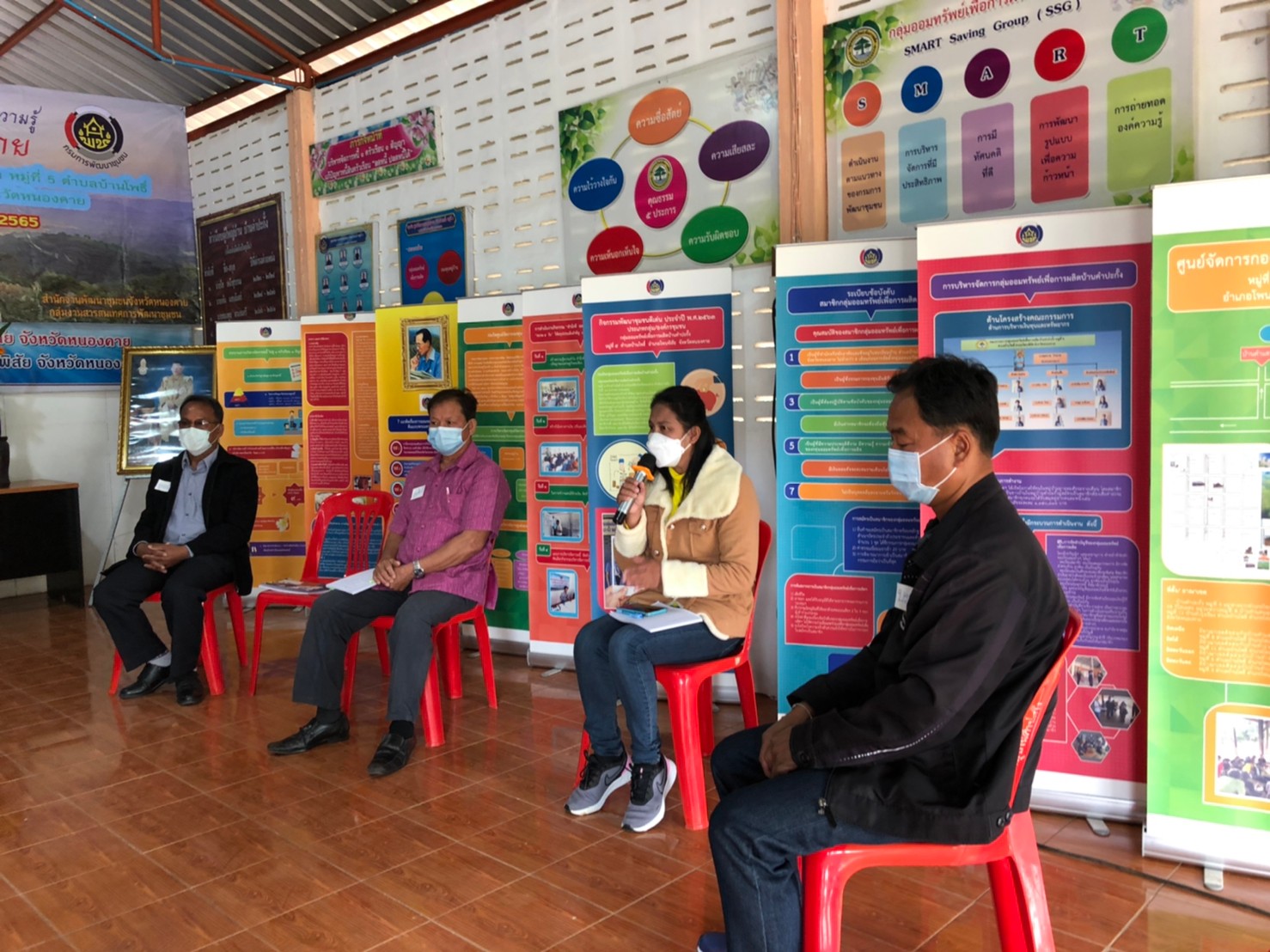 พช.หนองคาย จัดโครงการการจัดการความรู้งานพัฒนาชุมชน ปีงบประมาณ พ.ศ.2565 กิจกรรมที่ 1 กิจกรรมเพิ่มทักษะการจัดการความรู้และ กิจกรรมย่อยที่ 1.2 กิจกรรมเวทีสร้างเครือข่ายนักจัดการความรู้ชุมชน