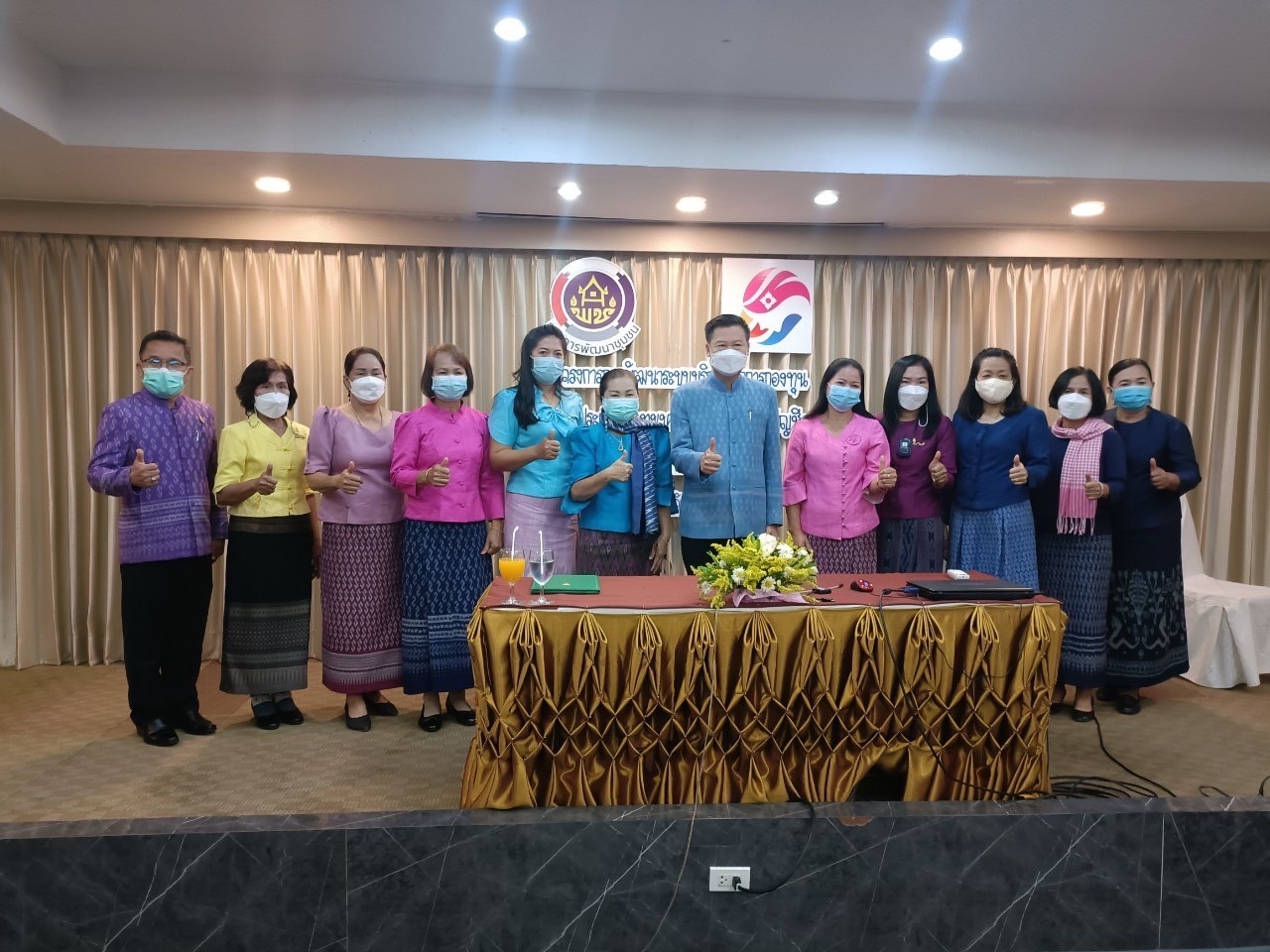 พช.หนองคาย จัดโครงการพัฒนาระบบบริหารจัดการกองทุนและการประเมินผลทุนหมุนเวียนกองทุนพัฒนาบทบาทสตรีดีประจำปีบัญชี 2565