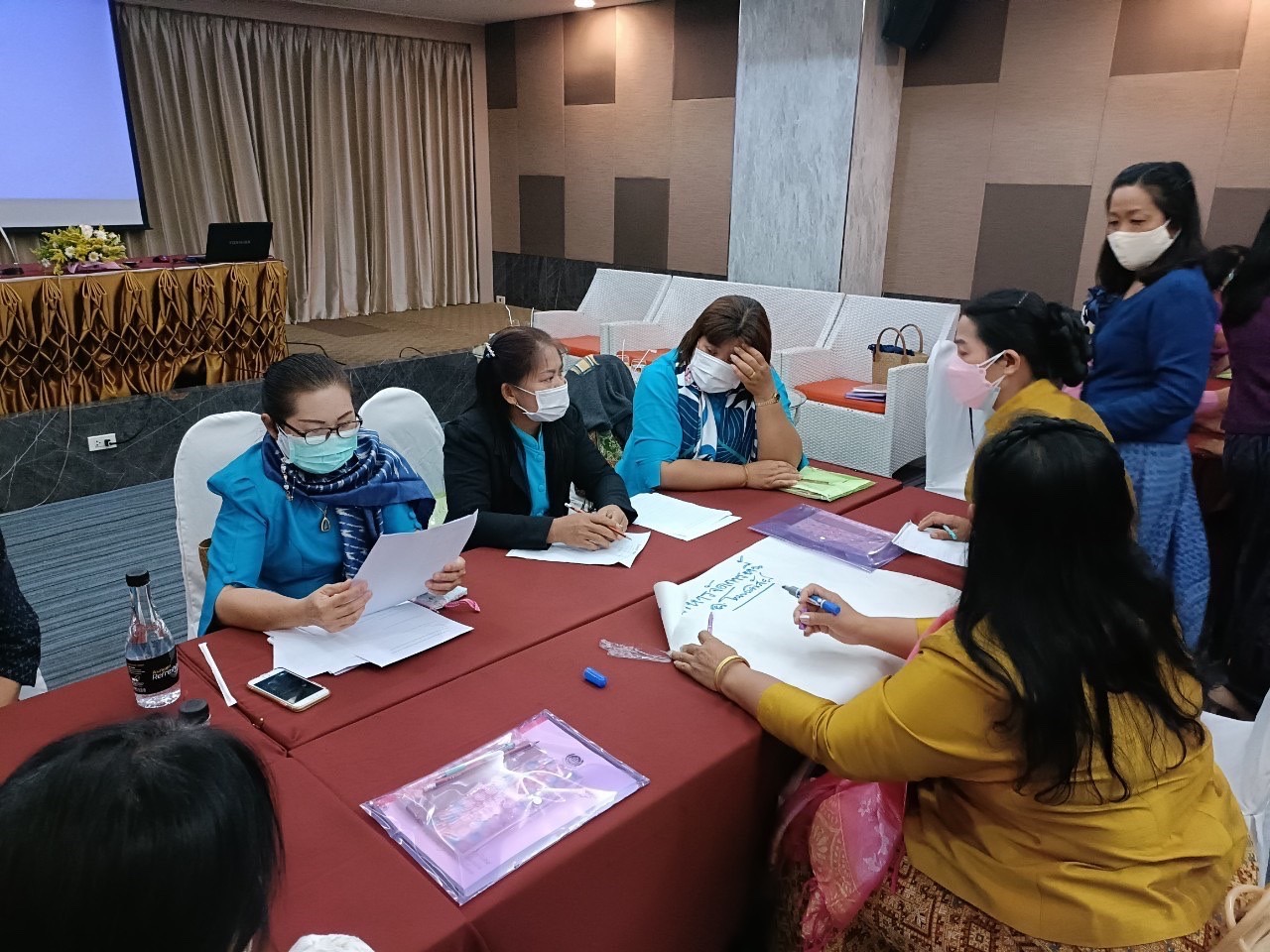 พช.หนองคาย จัดโครงการพัฒนาระบบบริหารจัดการกองทุนและการประเมินผลทุนหมุนเวียนกองทุนพัฒนาบทบาทสตรีดีประจำปีบัญชี 2565