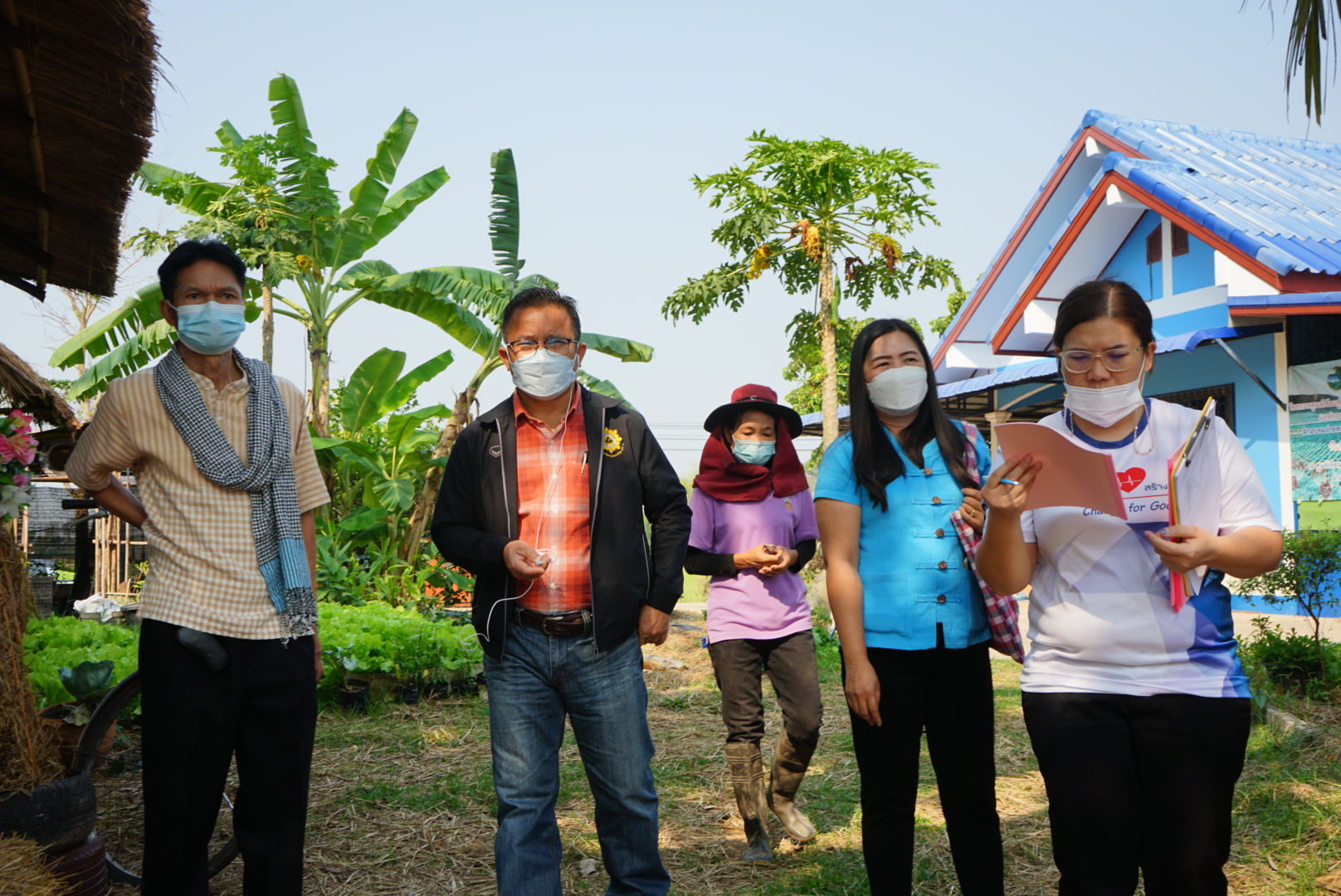 คณะอนุกรรมการบริหารกองทุนพัฒนาบทบาทสตรีจังหวัดหนองคาย ลงพื้นที่ติดตามประเมินและกลั่นกรองโครงการของสมาชิกกองทุนพัฒนาบทบาทสตรี ที่ยื่นขอกู้ยืมทุนหมุนเวียน อ.ศรีเชียงใหม่ และ อ.สังคม