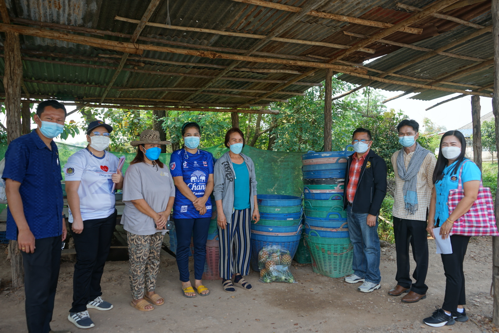 คณะอนุกรรมการบริหารกองทุนพัฒนาบทบาทสตรีจังหวัดหนองคาย ลงพื้นที่ติดตามประเมินและกลั่นกรองโครงการของสมาชิกกองทุนพัฒนาบทบาทสตรี ที่ยื่นขอกู้ยืมทุนหมุนเวียน อ.ศรีเชียงใหม่ และ อ.สังคม
