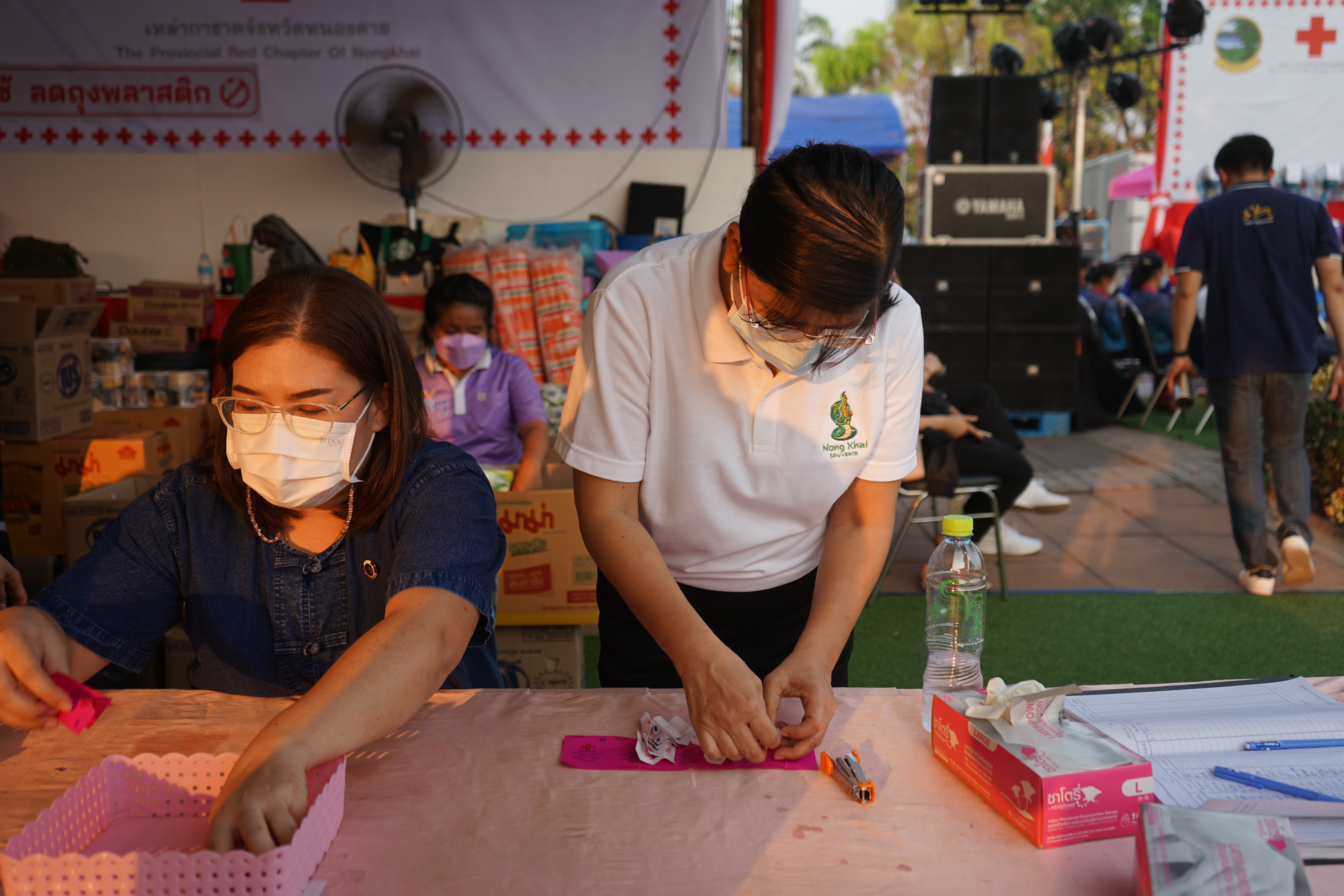 พช.หนองคาย ร่วมปฏิบัติหน้าที่งานกาชาด ประจำปี 2565