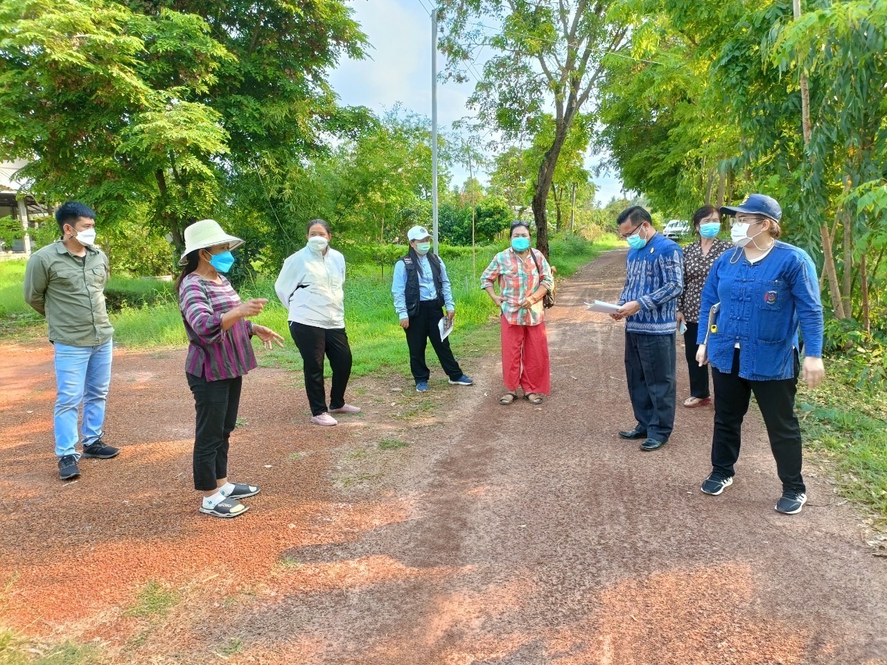คณะอนุกรรมการบริหารกองทุนพัฒนาบทบาทสตรีจังหวัดหนองคาย ลงพื้นที่ติดตามประเมินและกลั่นกรองโครงการของสมาชิกกองทุนพัฒนาบทบาทสตรี ที่ยื่นขอกู้ยืมทุนหมุนเวียน อ.เมืองหนองคาย และอำเภอเฝ้าไร่