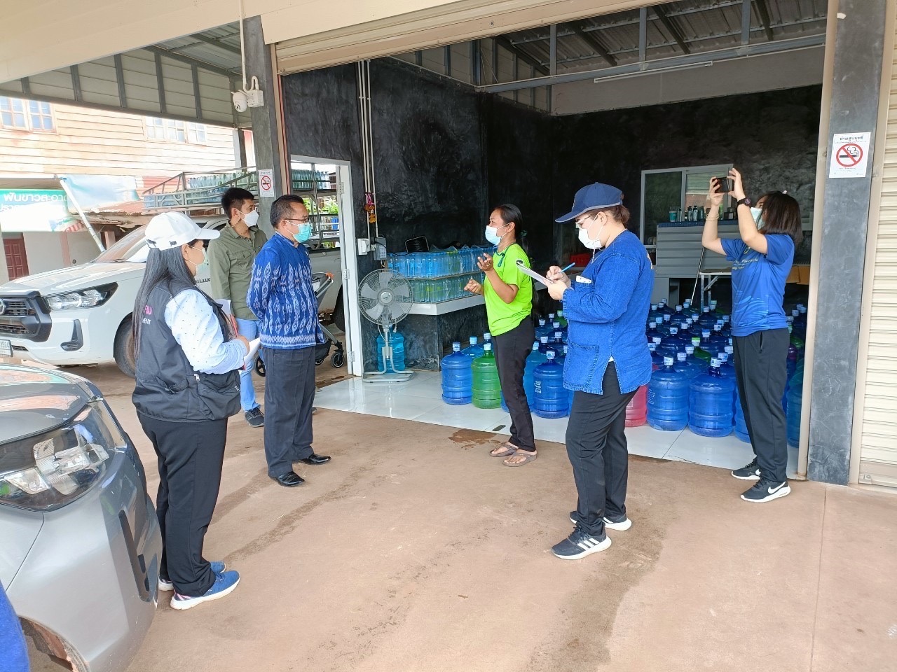 คณะอนุกรรมการบริหารกองทุนพัฒนาบทบาทสตรีจังหวัดหนองคาย ลงพื้นที่ติดตามประเมินและกลั่นกรองโครงการของสมาชิกกองทุนพัฒนาบทบาทสตรี ที่ยื่นขอกู้ยืมทุนหมุนเวียน อ.เมืองหนองคาย และอำเภอเฝ้าไร่