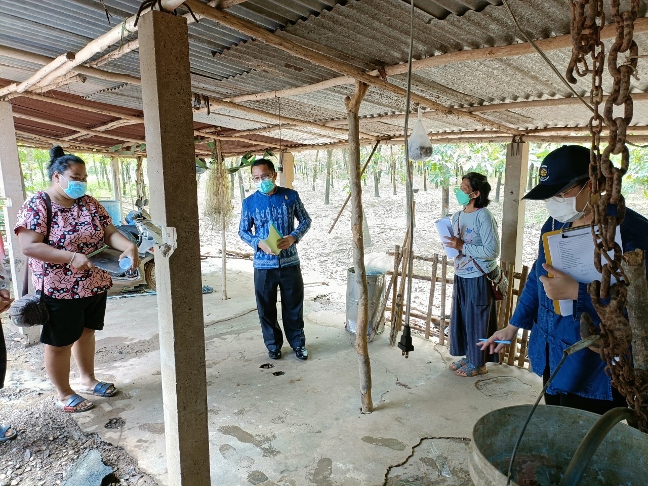 คณะอนุกรรมการบริหารกองทุนพัฒนาบทบาทสตรีจังหวัดหนองคาย ลงพื้นที่ติดตามประเมินและกลั่นกรองโครงการของสมาชิกกองทุนพัฒนาบทบาทสตรี ที่ยื่นขอกู้ยืมทุนหมุนเวียน อ.เมืองหนองคาย และอำเภอเฝ้าไร่