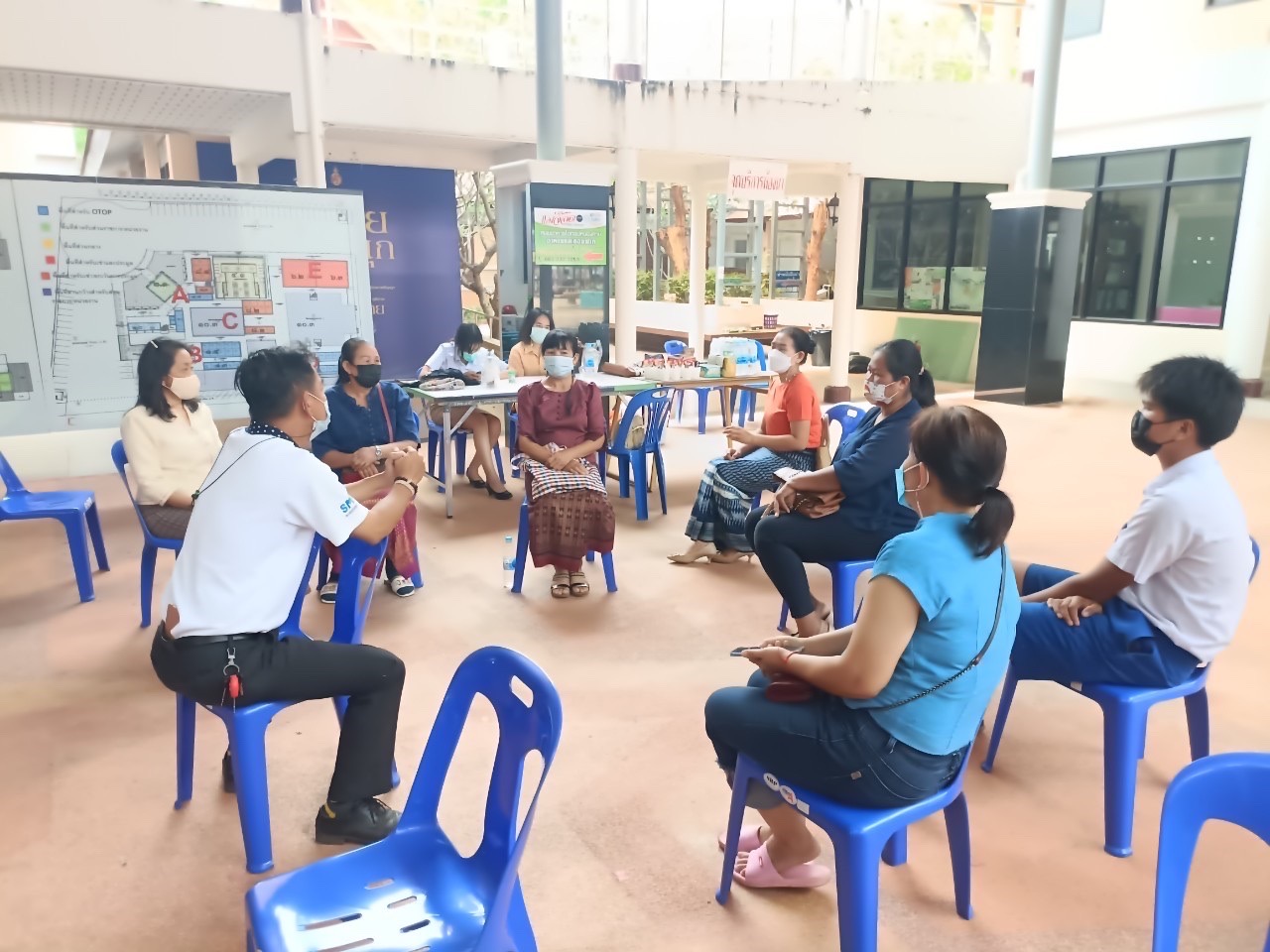 พช.หนองคาย จัดกิจกรรมส่งเสริมช่องทางการตลาดผลิตภัณฑ์กลุ่มอาชีพ สมาชิกกองทุนพัฒนาบทบาทสตรี จังหวัดหนองคาย