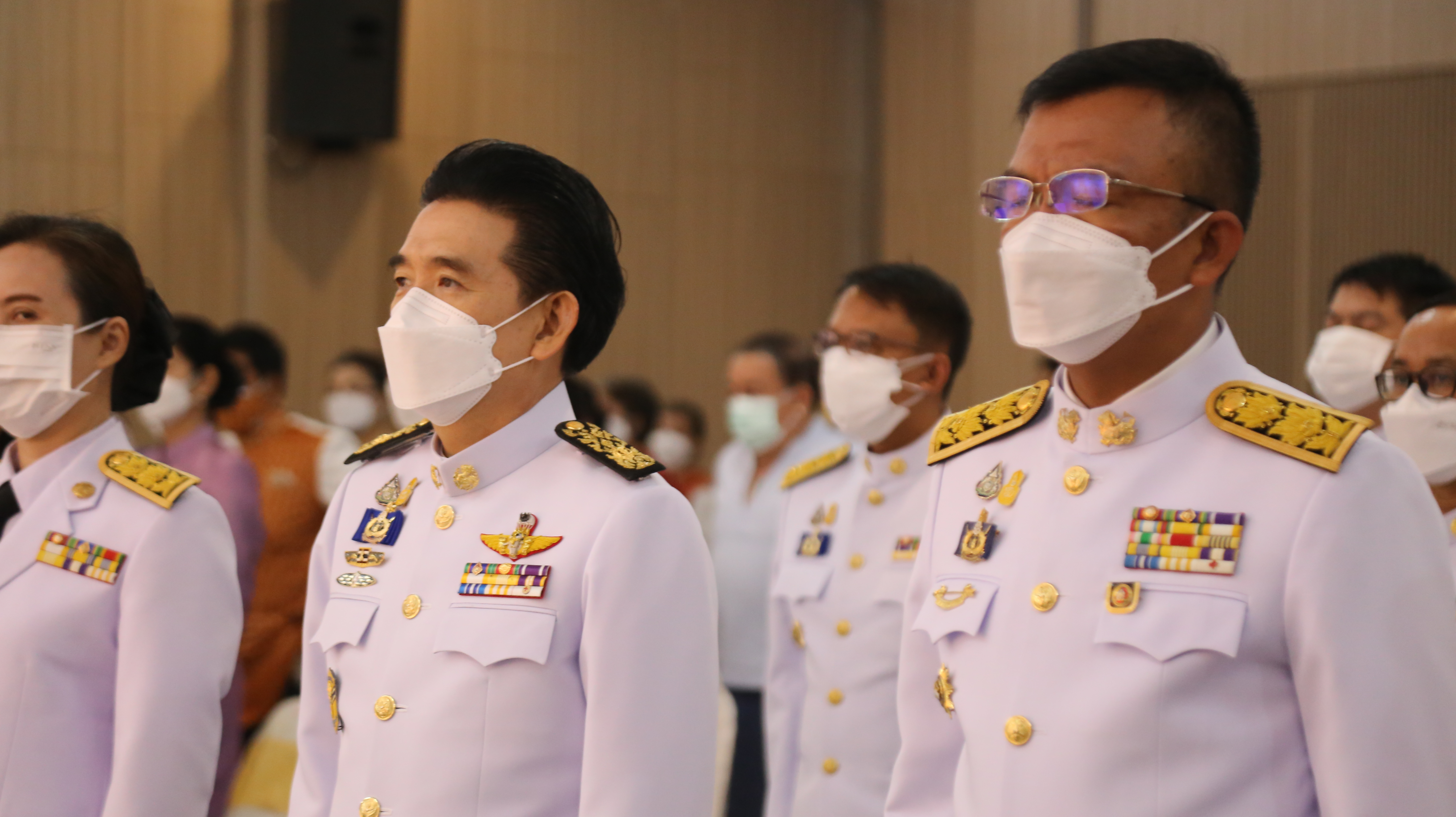 จังหวัดหนองคาย จัดพิธีมอบแบบลายผ้าพระราชทาน “ผ้าขิดลายนารีรัตนราชกัญญา”