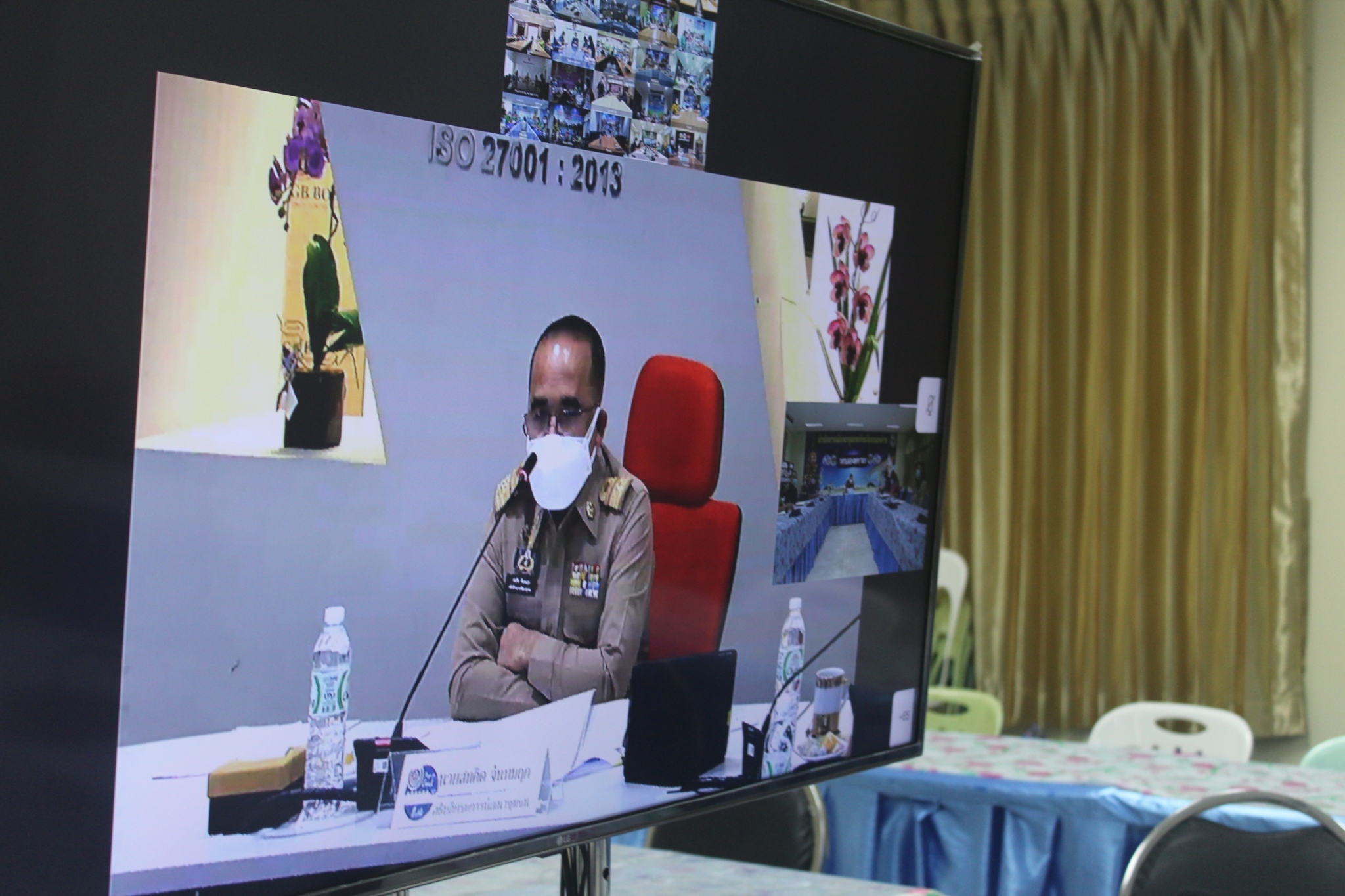 พช.หนองคาย ร่วมประชุมกรมการพัฒนาชุมชน ครั้งที่ 3/2565 ผ่านระบบวีดิทัศน์ทางไกล Video Conference