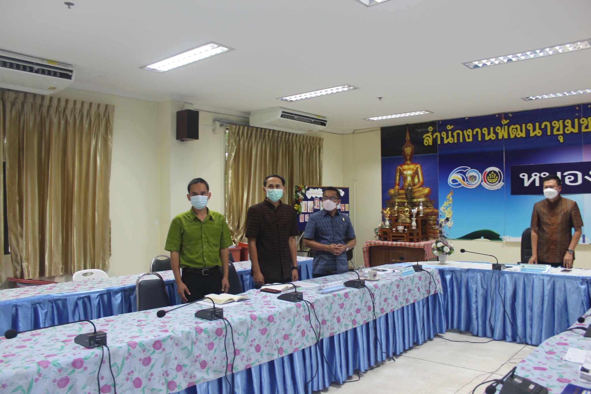 พช.หนองคาย ร่วมประชุมกรมการพัฒนาชุมชน ครั้งที่ 3/2565 ผ่านระบบวีดิทัศน์ทางไกล Video Conference