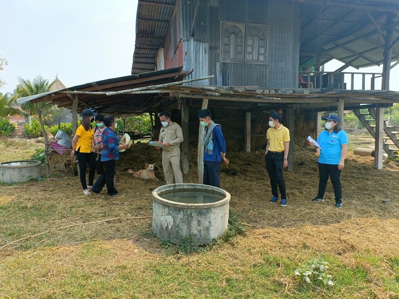 คณะอนุกรรมการบริหารกองทุนพัฒนาบทบาทสตรีจังหวัดหนองคาย ลงพื้นที่ติดตามประเมินและกลั่นกรองโครงการของสมาชิกกองทุนพัฒนาบทบาทสตรี ที่ยื่นขอกู้ยืมทุนหมุนเวียน อ.ท่าบ่อ อ.โพธิ์ตาก และ อ.สระใคร