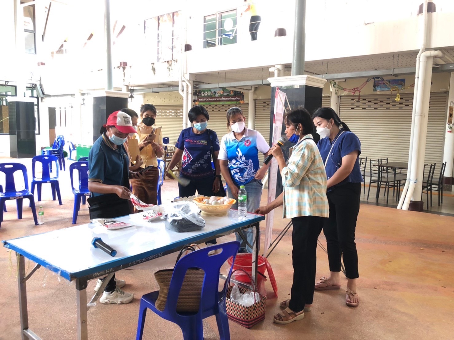 พช.หนองคาย จัดกิจกรรมส่งเสริมช่องทางการตลาดผลิตภัณฑ์กลุ่มอาชีพ สมาชิกกองทุนพัฒนาบทบาทสตรี จังหวัดหนองคาย