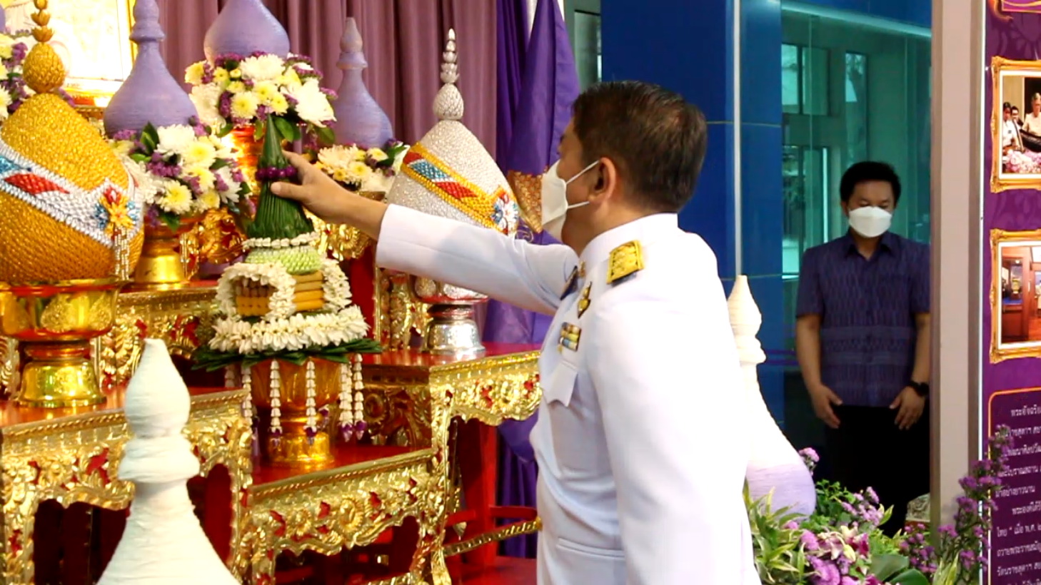 พช.หนองคาย ร่วมกิจกรรมการจัดกิจรรมนิทรรศการเฉลิมพระเกียรติ สมเด็จพระกนิษฐาธิราชเจ้า กรมสมเด็จพระเทพรัตนราชสุดาฯ สยามบรมราชกุมารี เนื่องในโอกาสวันคล้ายวันพระราชสมภพ 2 เมษายน 2565