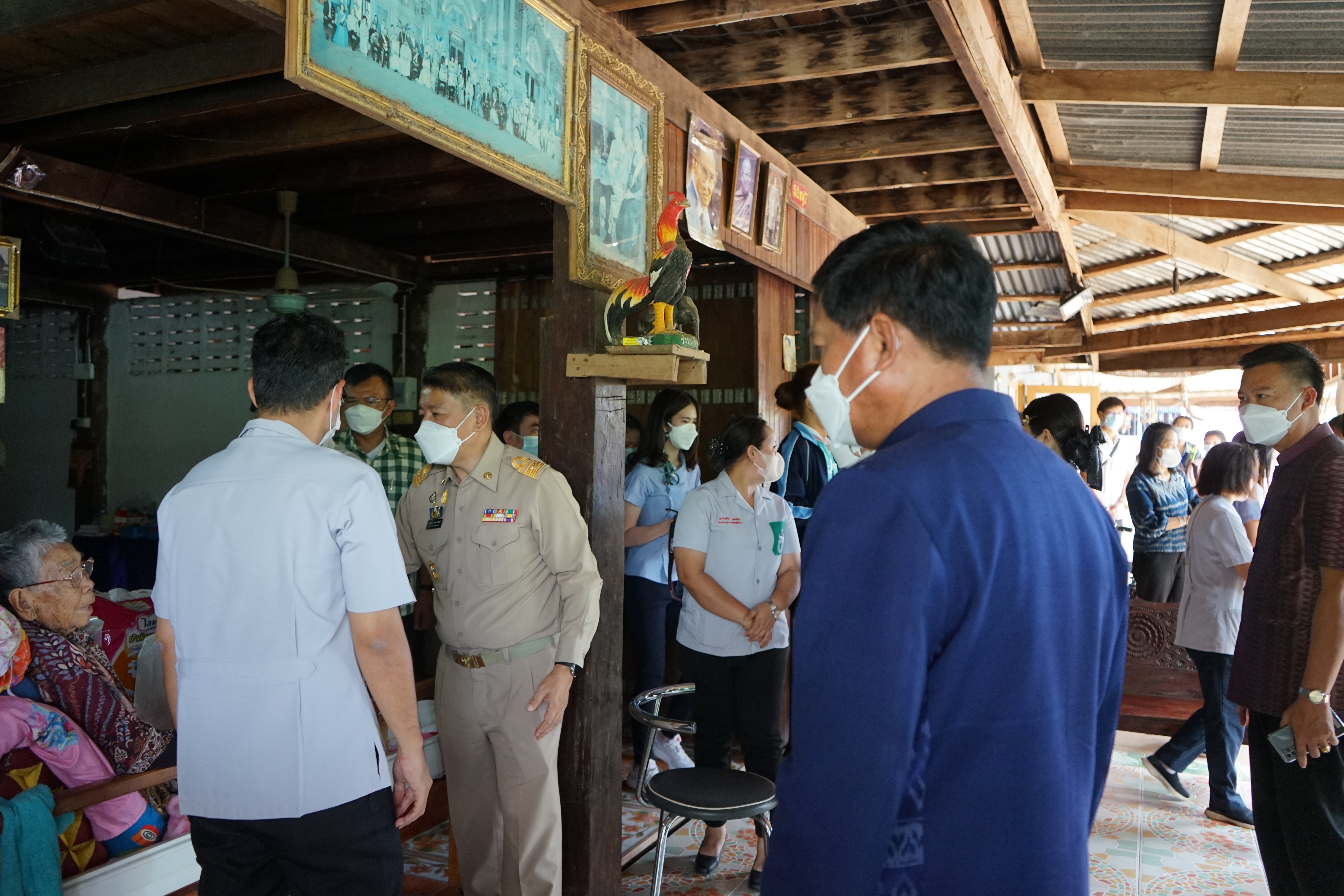 จังหวัดหนองคาย ขับเคลื่อนการขจัดความยากจนและพัฒนาคนทุกช่วงวัยอย่างยั่งยืน ตามหลักปรัชญาของเศรษฐกิจพอเพียง (ศจพ.) ในระดับพื้นที่ อำเภอเฝ้าไร่