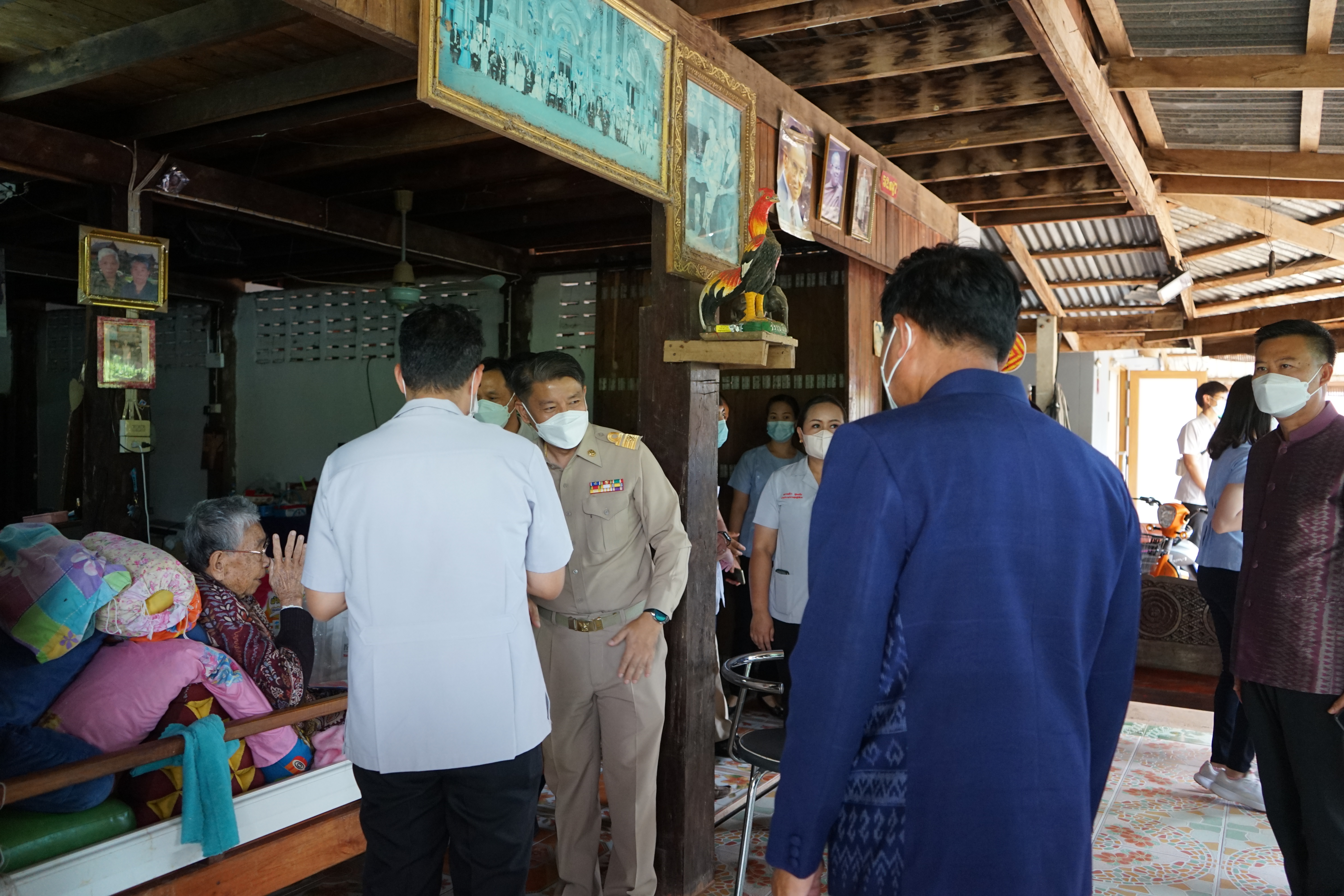 จังหวัดหนองคาย ขับเคลื่อนการขจัดความยากจนและพัฒนาคนทุกช่วงวัยอย่างยั่งยืน ตามหลักปรัชญาของเศรษฐกิจพอเพียง (ศจพ.) ในระดับพื้นที่ อำเภอเฝ้าไร่