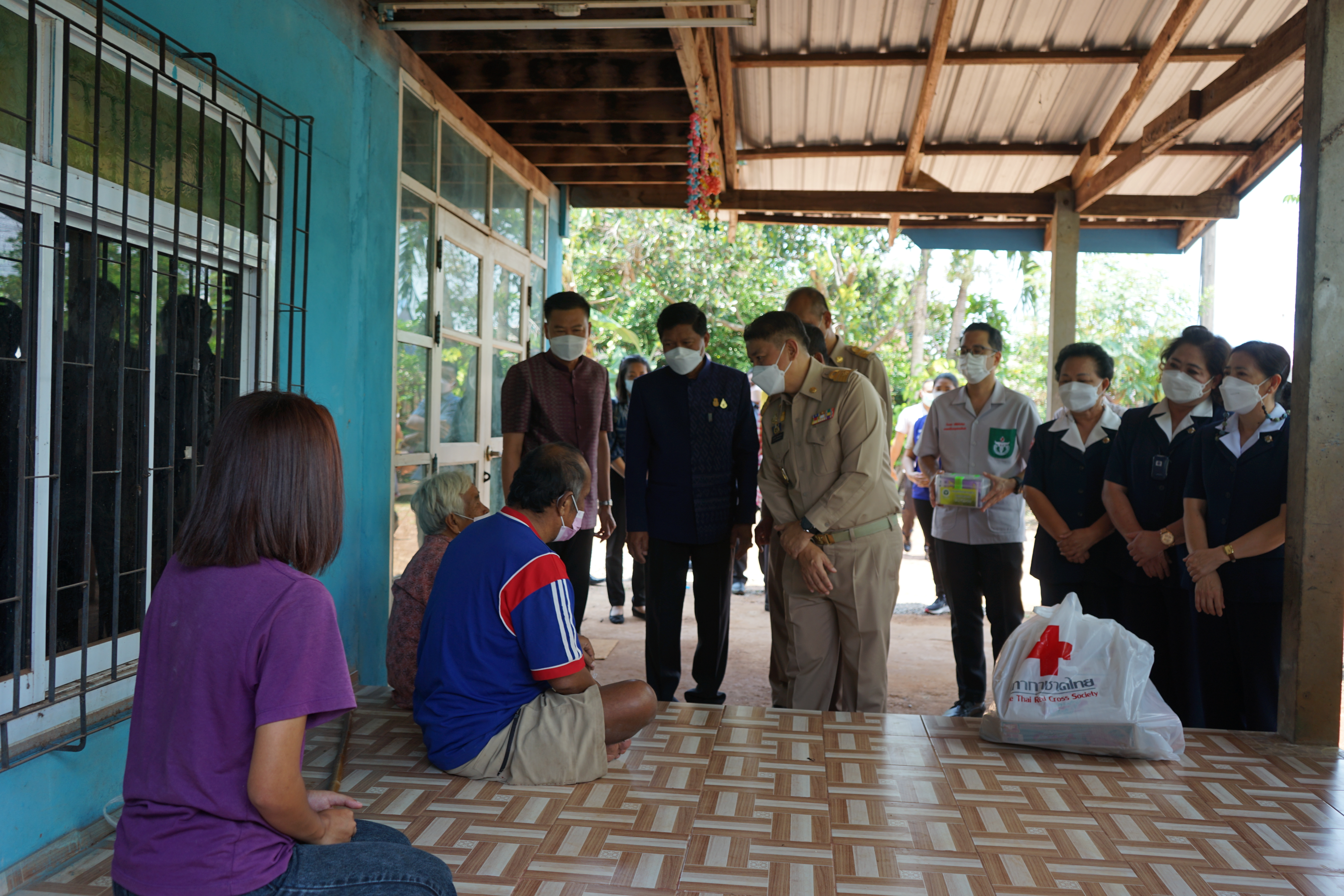 จังหวัดหนองคาย ขับเคลื่อนการขจัดความยากจนและพัฒนาคนทุกช่วงวัยอย่างยั่งยืน ตามหลักปรัชญาของเศรษฐกิจพอเพียง (ศจพ.) ในระดับพื้นที่ อำเภอเฝ้าไร่