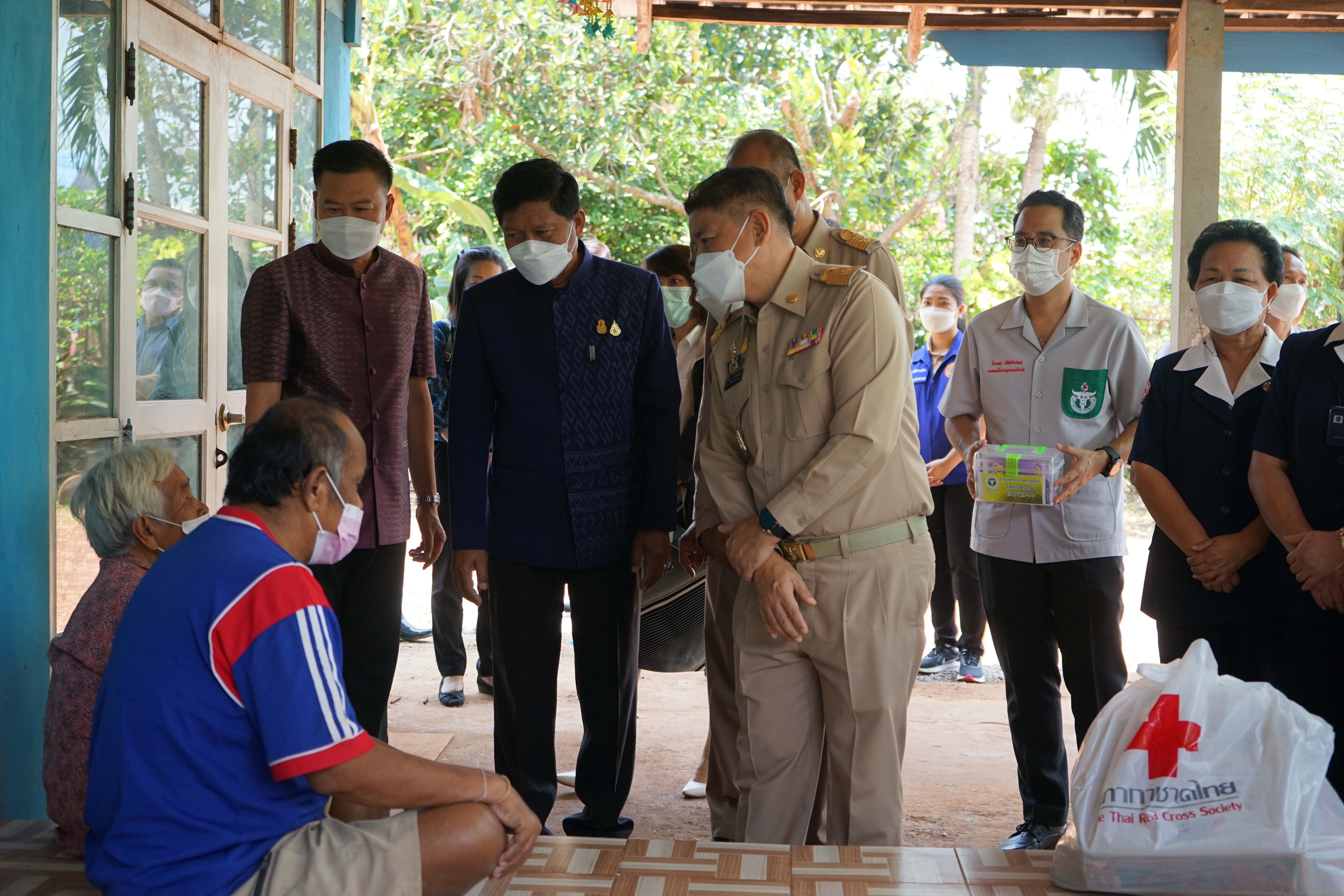 จังหวัดหนองคาย ขับเคลื่อนการขจัดความยากจนและพัฒนาคนทุกช่วงวัยอย่างยั่งยืน ตามหลักปรัชญาของเศรษฐกิจพอเพียง (ศจพ.) ในระดับพื้นที่ อำเภอเฝ้าไร่