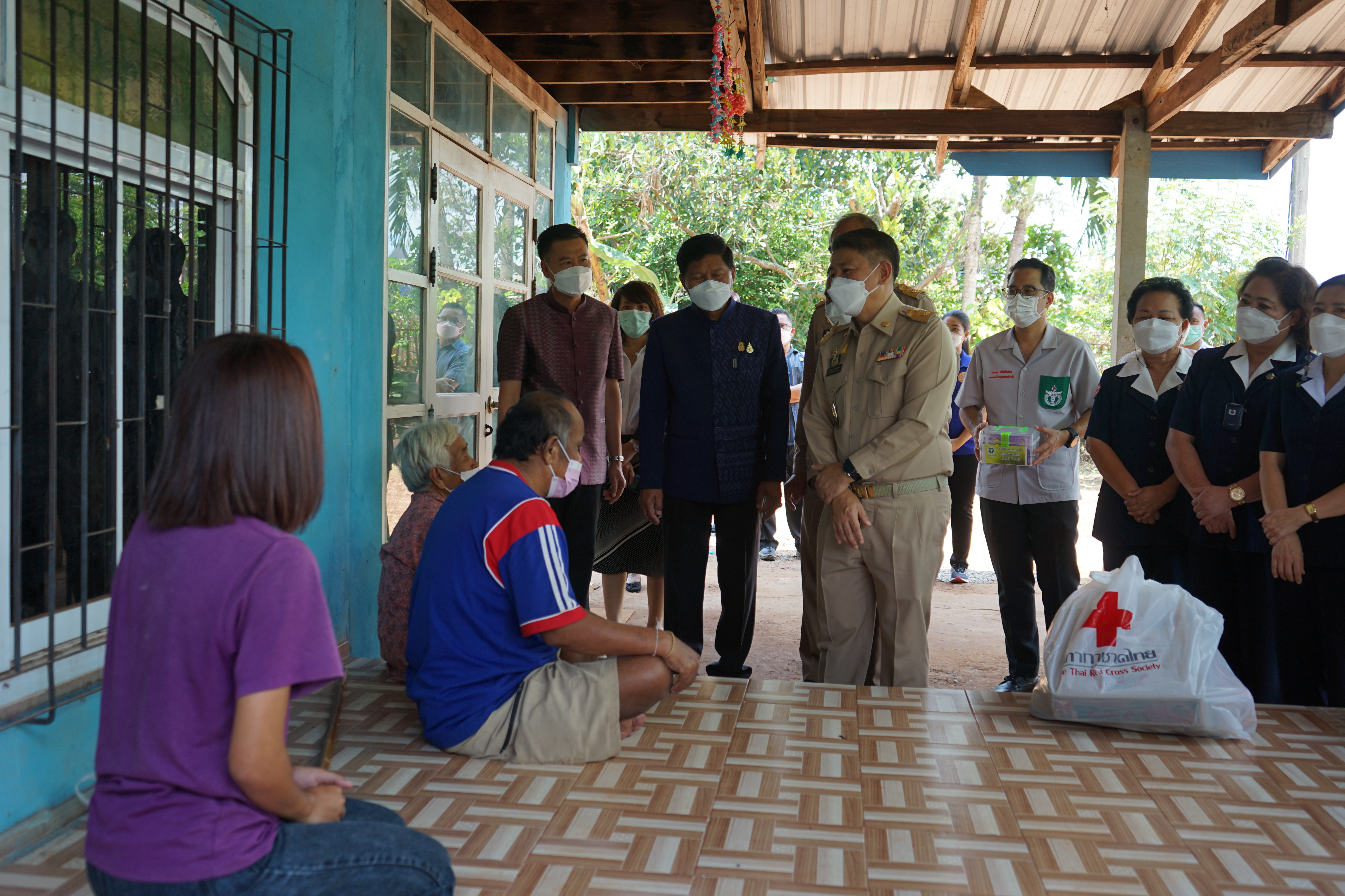 จังหวัดหนองคาย ขับเคลื่อนการขจัดความยากจนและพัฒนาคนทุกช่วงวัยอย่างยั่งยืน ตามหลักปรัชญาของเศรษฐกิจพอเพียง (ศจพ.) ในระดับพื้นที่ อำเภอเฝ้าไร่