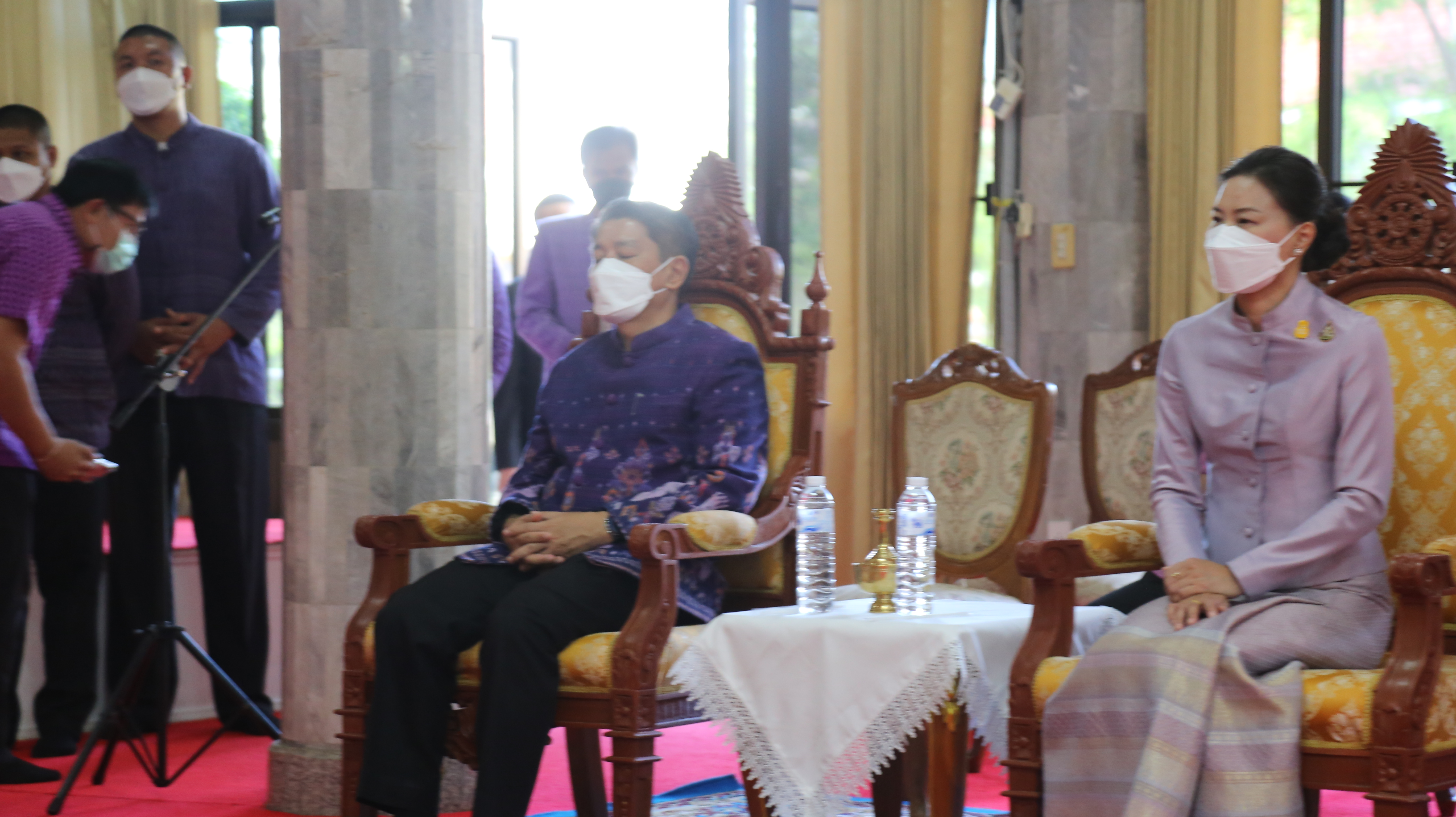 จังหวัดหนองคาย จัดพิธีทอดผ้าป่าสมทบกองทุนพัฒนาเด็กชนบท ในพระราชูปถัมภ์ สมเด็จพระเทพรัตนราชสุดาฯ สยามบรมราชกุมารี  ประจำปี 2565