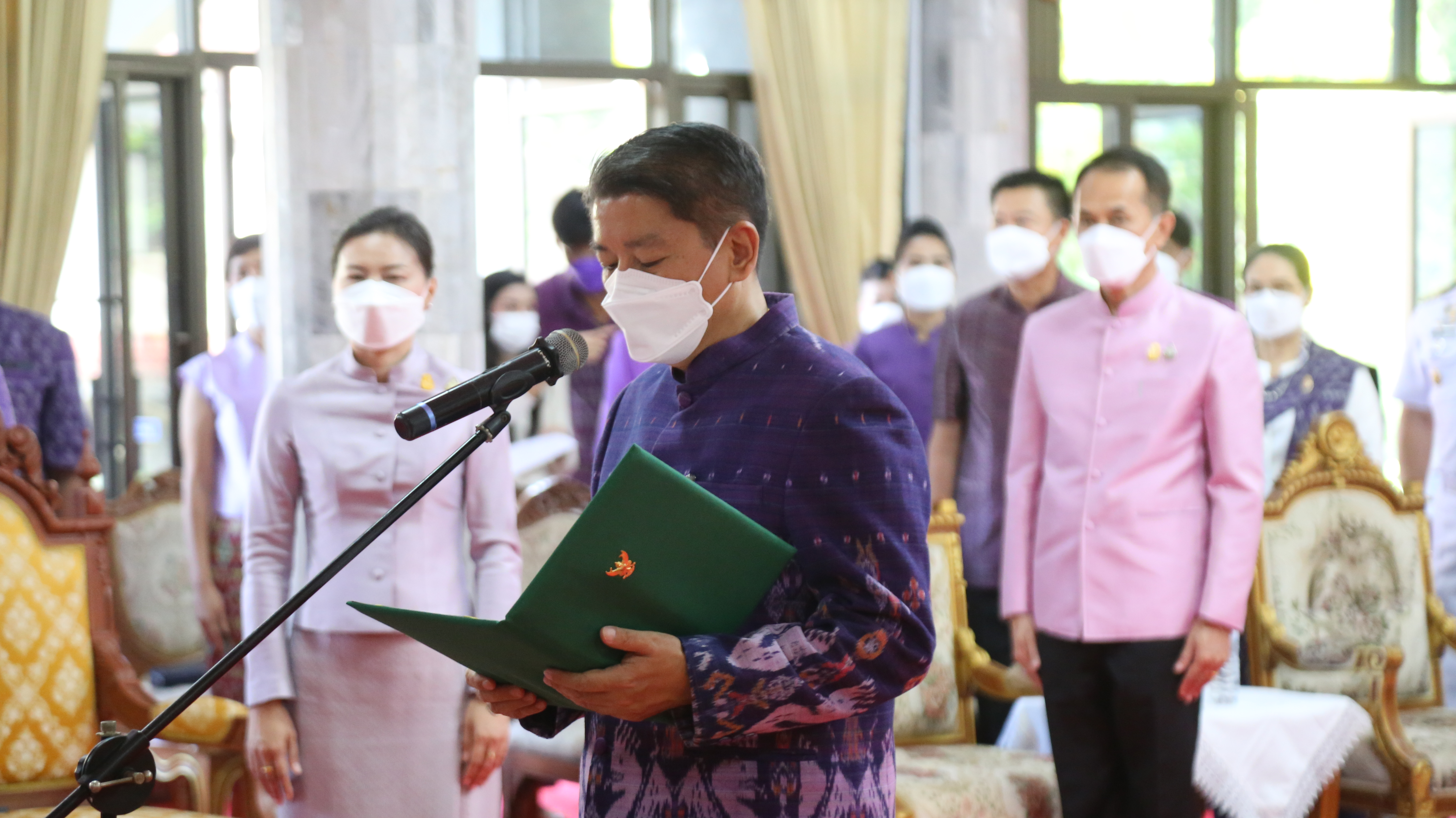 จังหวัดหนองคาย จัดพิธีทอดผ้าป่าสมทบกองทุนพัฒนาเด็กชนบท ในพระราชูปถัมภ์ สมเด็จพระเทพรัตนราชสุดาฯ สยามบรมราชกุมารี  ประจำปี 2565