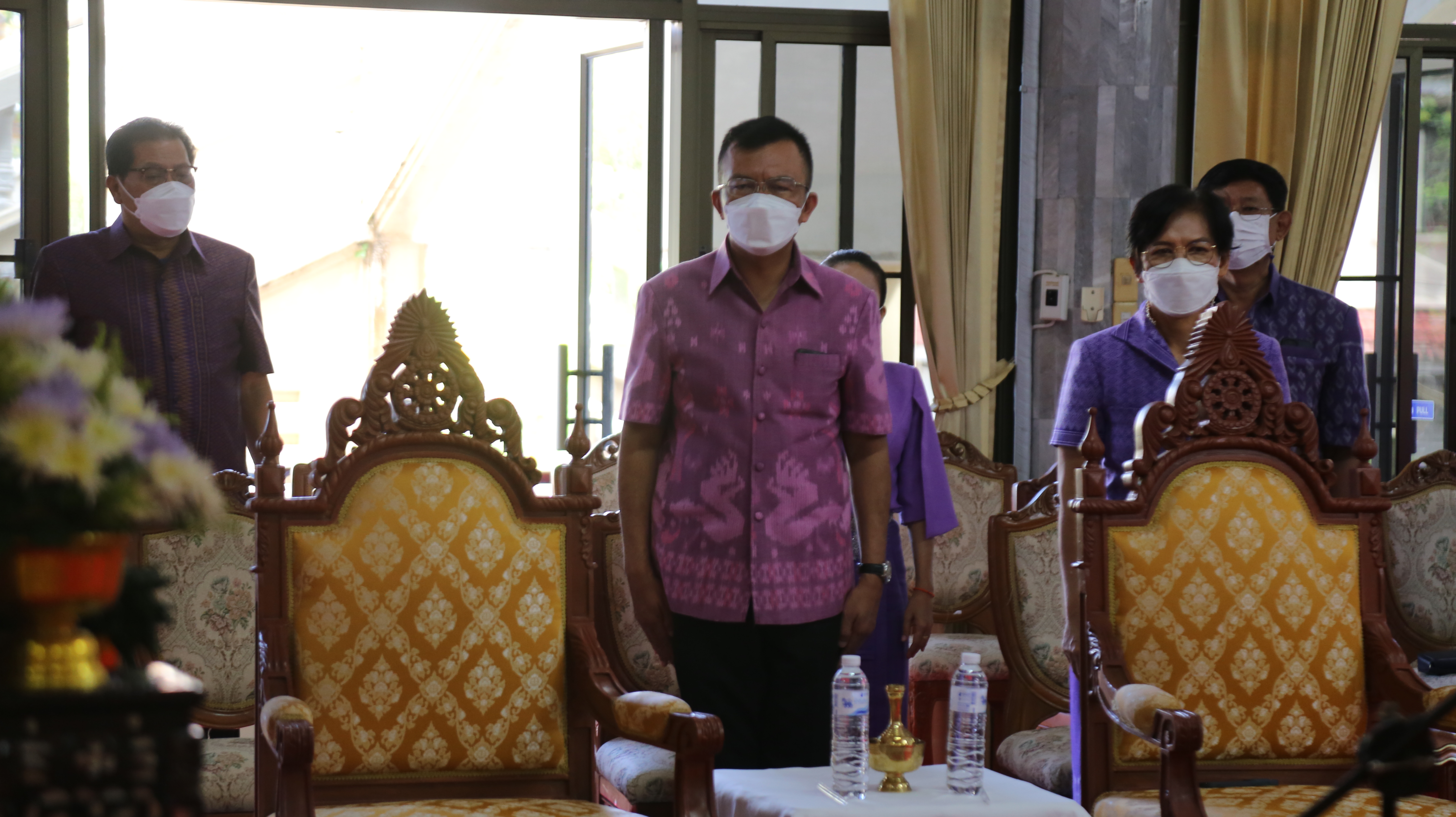 จังหวัดหนองคาย จัดพิธีทอดผ้าป่าสมทบกองทุนพัฒนาเด็กชนบท ในพระราชูปถัมภ์ สมเด็จพระเทพรัตนราชสุดาฯ สยามบรมราชกุมารี  ประจำปี 2565