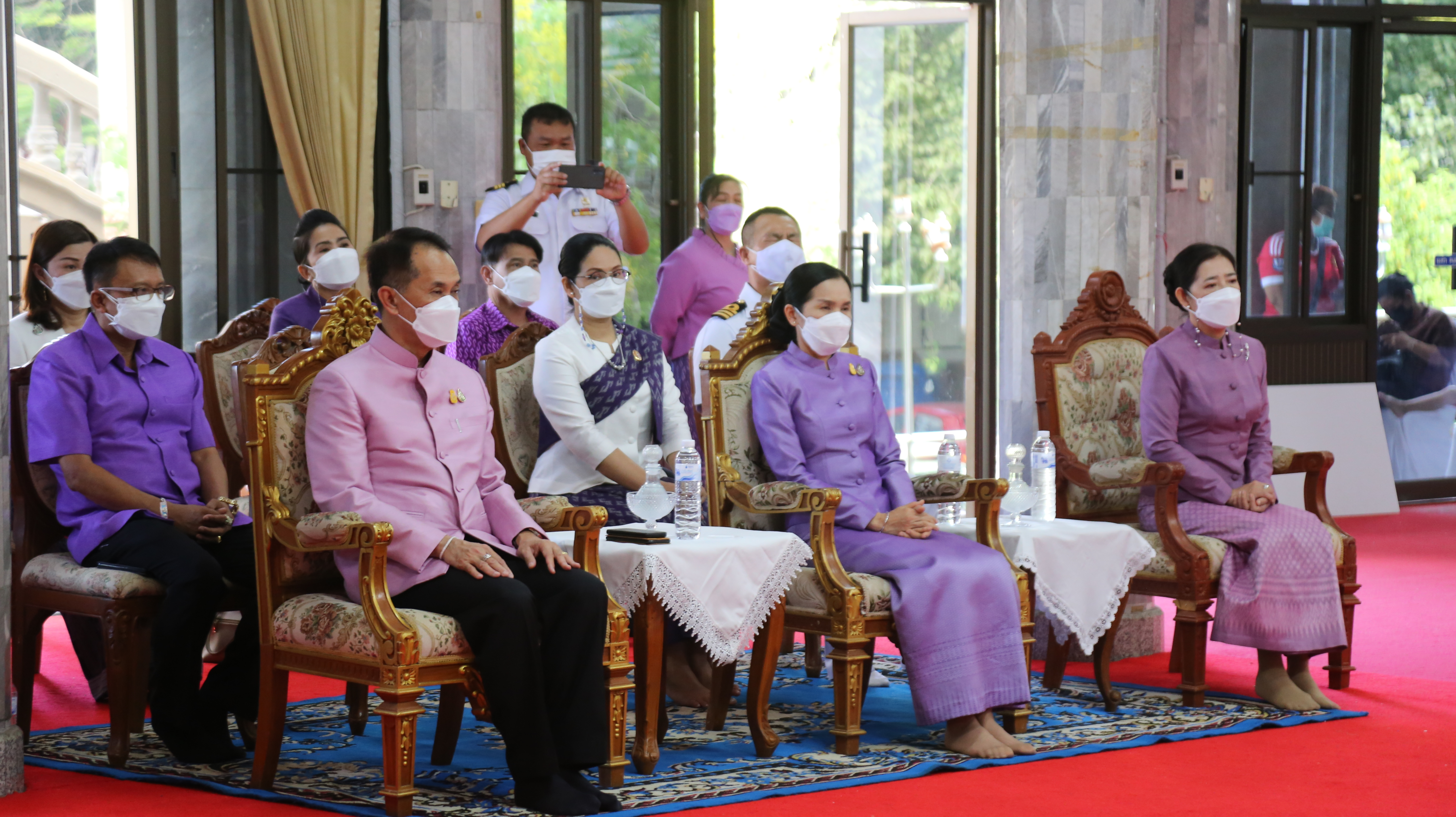 จังหวัดหนองคาย จัดพิธีทอดผ้าป่าสมทบกองทุนพัฒนาเด็กชนบท ในพระราชูปถัมภ์ สมเด็จพระเทพรัตนราชสุดาฯ สยามบรมราชกุมารี  ประจำปี 2565