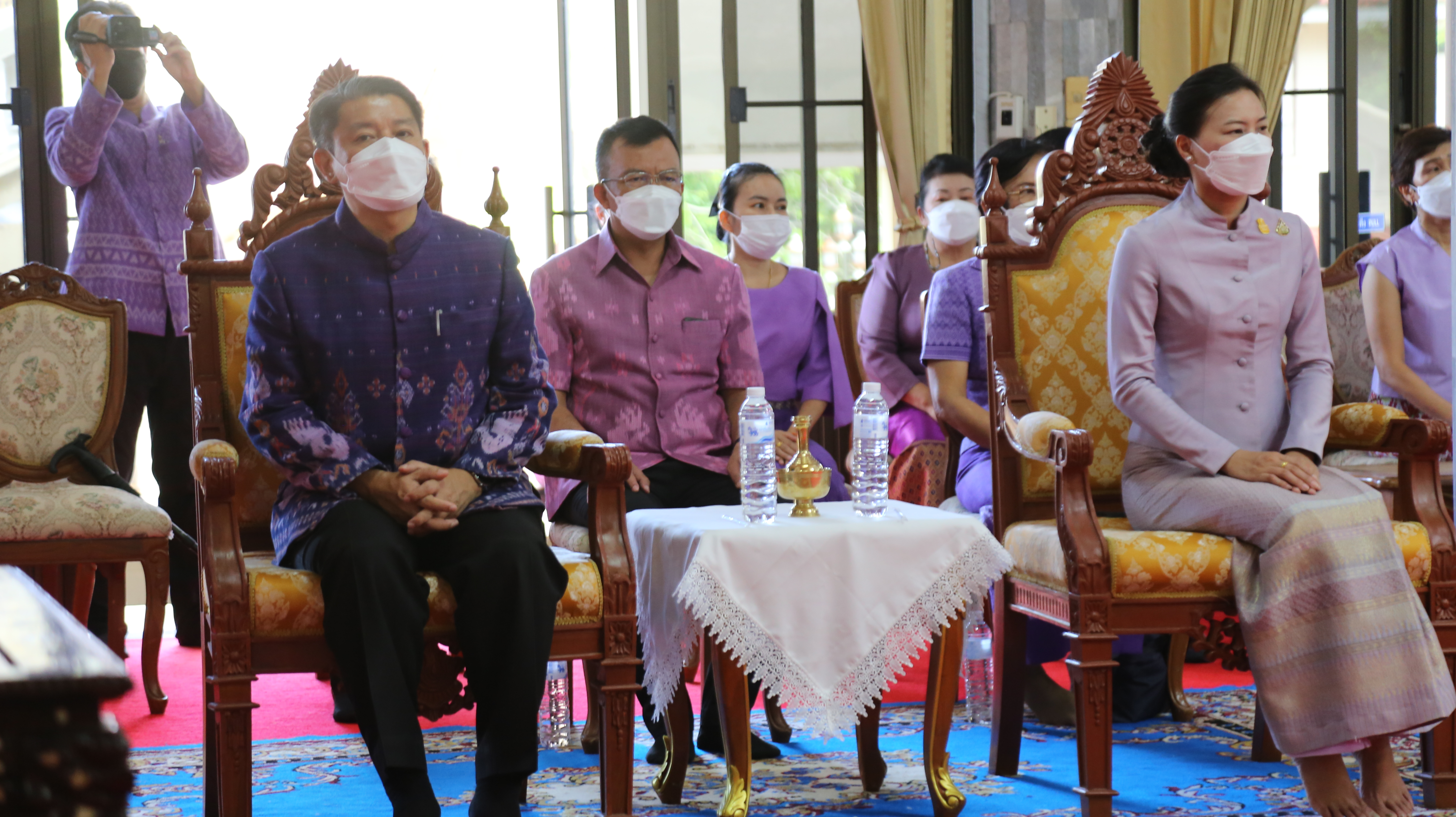 จังหวัดหนองคาย จัดพิธีทอดผ้าป่าสมทบกองทุนพัฒนาเด็กชนบท ในพระราชูปถัมภ์ สมเด็จพระเทพรัตนราชสุดาฯ สยามบรมราชกุมารี  ประจำปี 2565