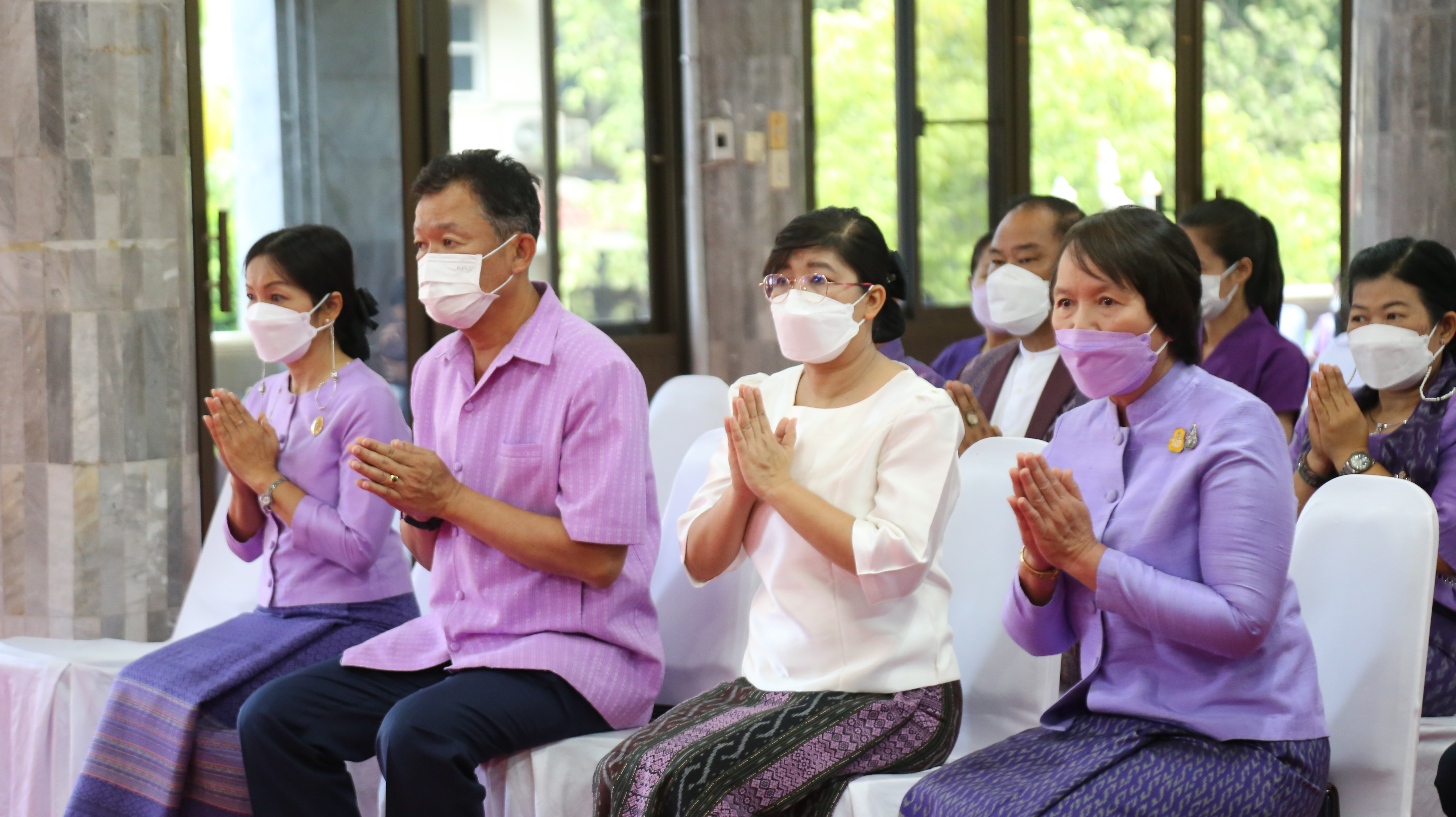 จังหวัดหนองคาย จัดพิธีทอดผ้าป่าสมทบกองทุนพัฒนาเด็กชนบท ในพระราชูปถัมภ์ สมเด็จพระเทพรัตนราชสุดาฯ สยามบรมราชกุมารี  ประจำปี 2565