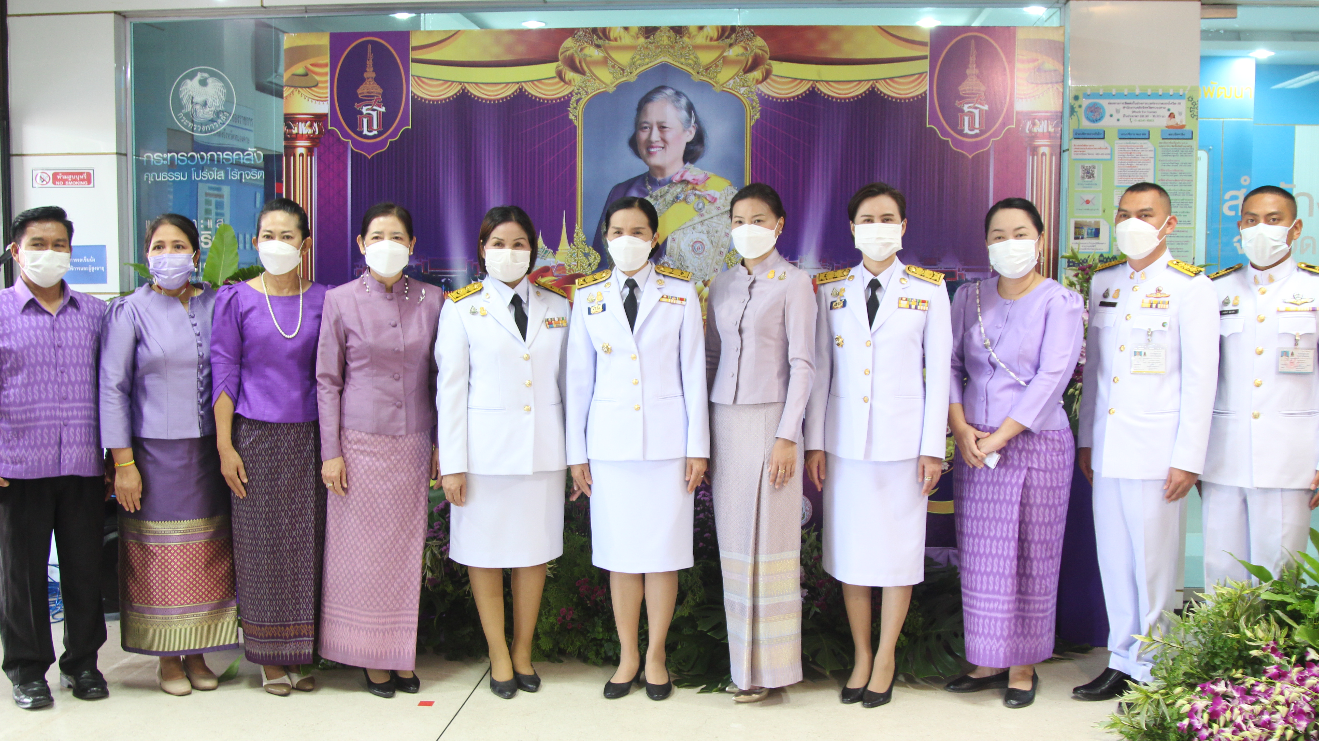 พช.หนองคาย ร่วมกิจกรรมการจัดกิจรรมนิทรรศการเฉลิมพระเกียรติ สมเด็จพระกนิษฐาธิราชเจ้า กรมสมเด็จพระเทพรัตนราชสุดาฯ สยามบรมราชกุมารี เนื่องในโอกาสวันคล้ายวันพระราชสมภพ 2 เมษายน 2565