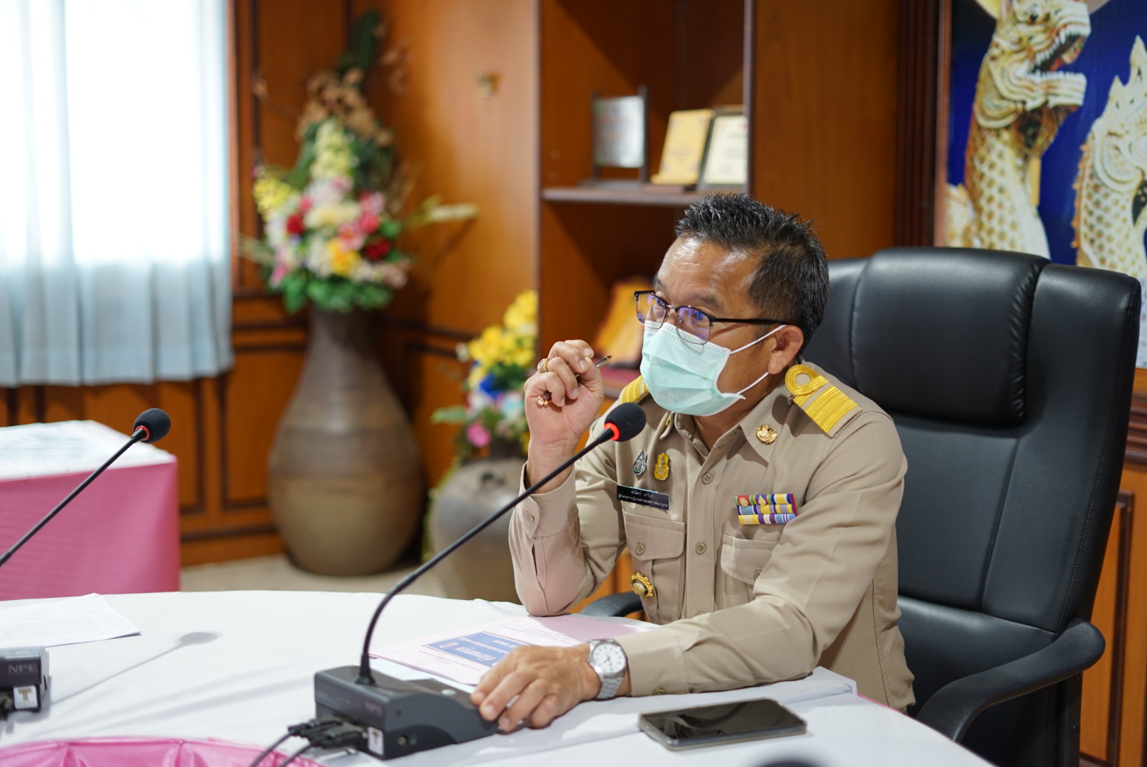 พช.หนองคาย ดำเนินการคัดเลือกคนกองทุนพัฒนาบทบาทสตรีดีเด่น ระดับจังหวัด ประจำปี 2565