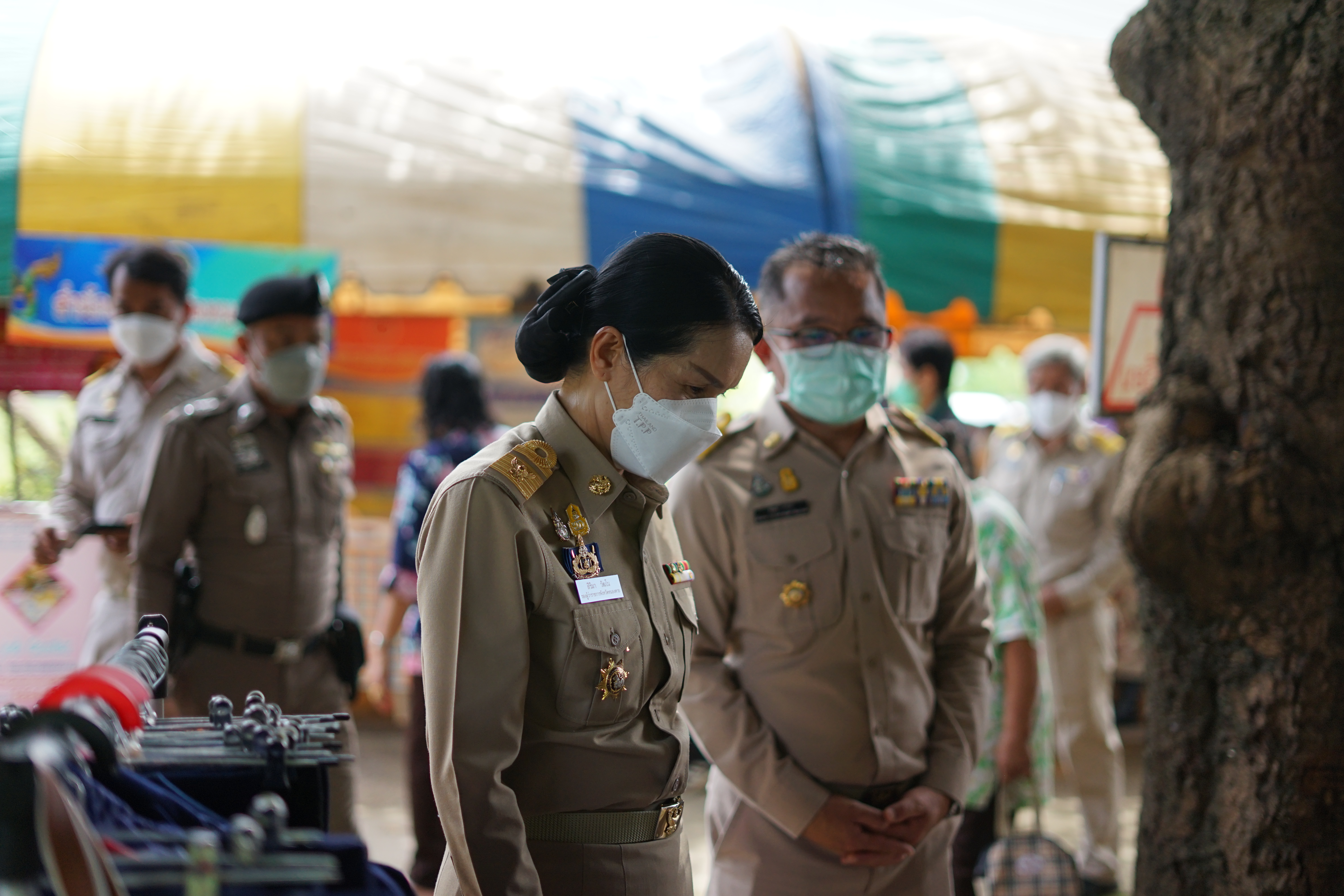 พช.หนองคาย ร่วมโครงการบริการจังหวัดเคลื่อนที่แบบบูรณาการ และหน่วยบำบัดทุกข์ บำรุงสุข จังหวัดหนองคาย