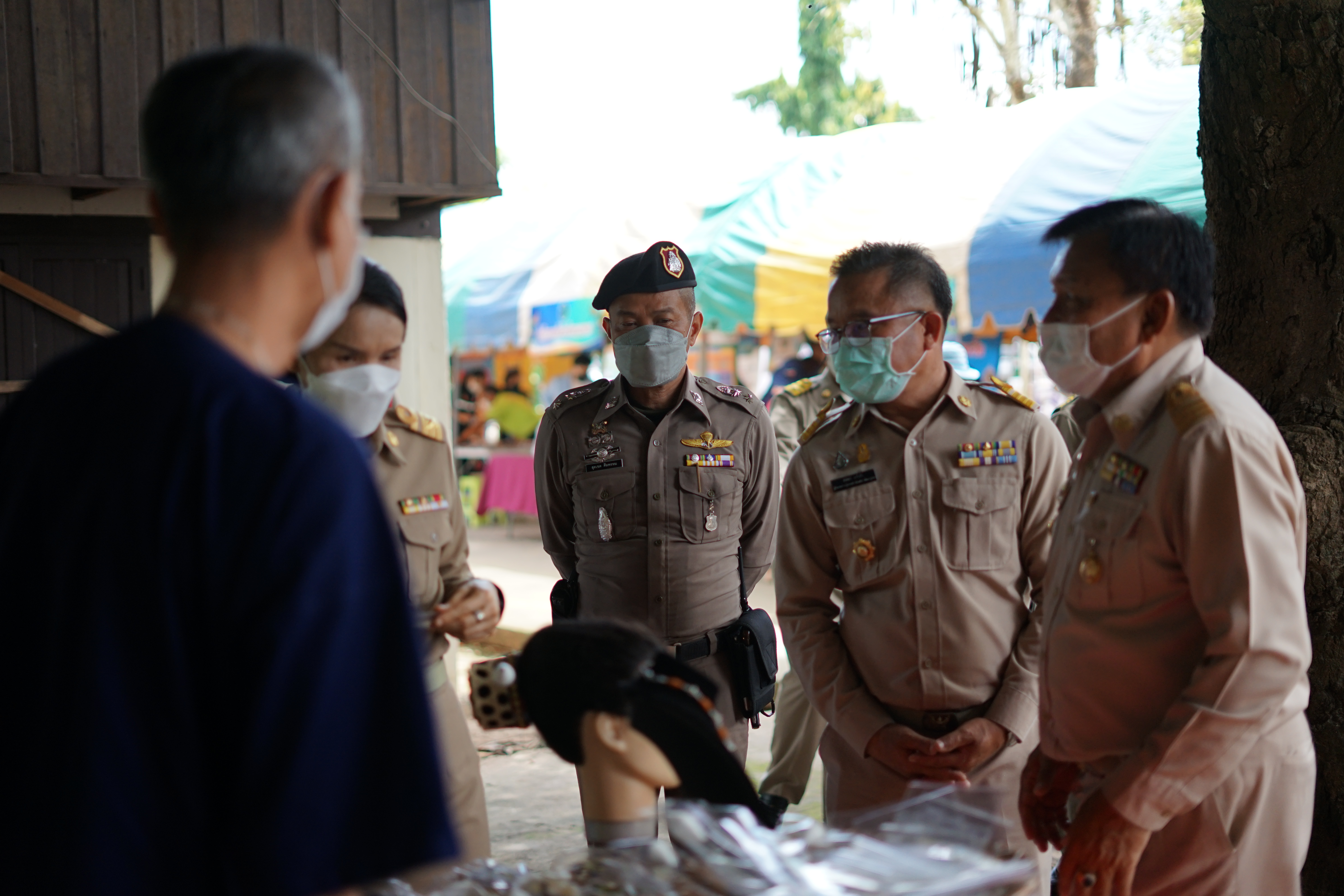 พช.หนองคาย ร่วมโครงการบริการจังหวัดเคลื่อนที่แบบบูรณาการ และหน่วยบำบัดทุกข์ บำรุงสุข จังหวัดหนองคาย