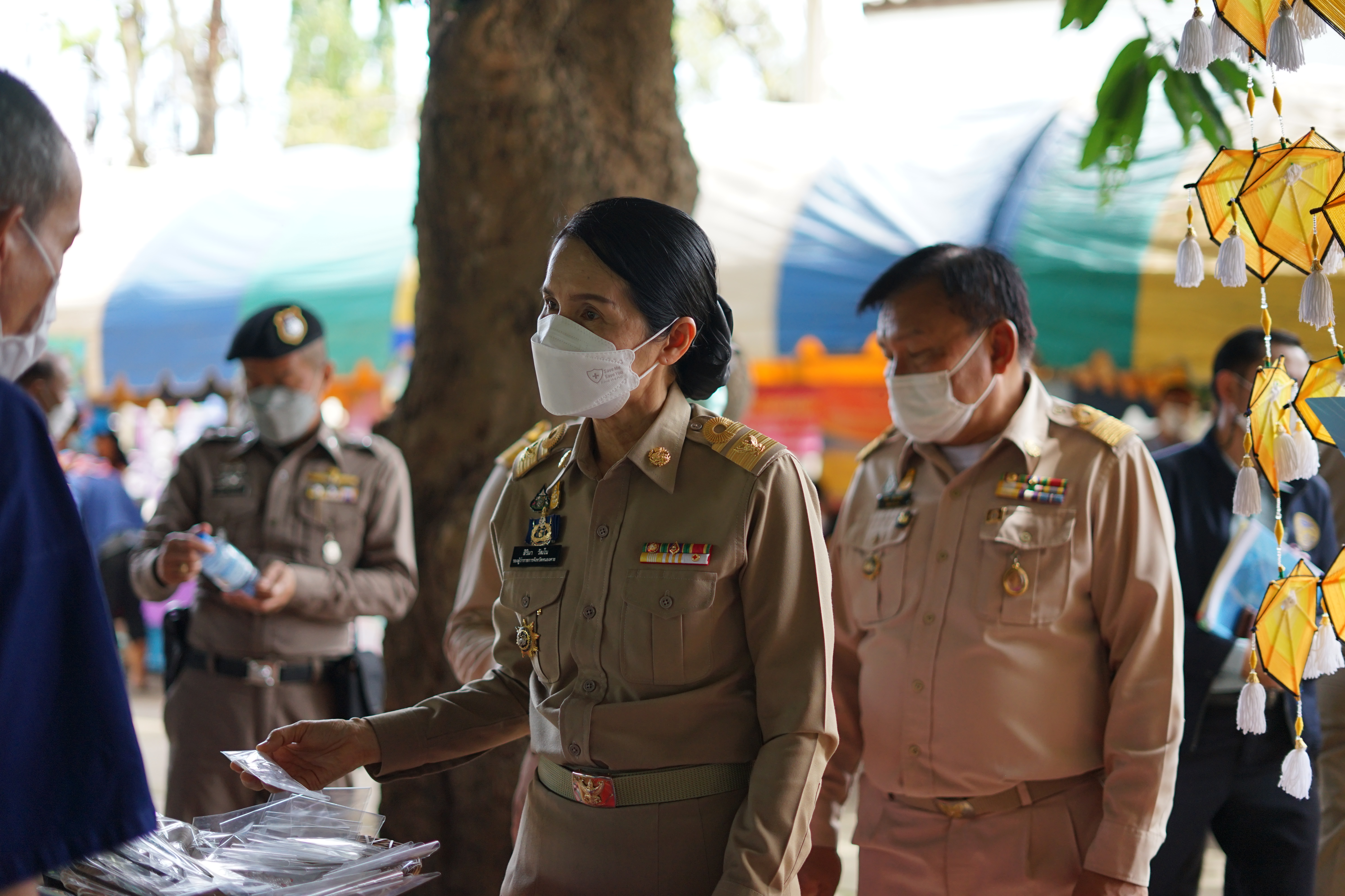 พช.หนองคาย ร่วมโครงการบริการจังหวัดเคลื่อนที่แบบบูรณาการ และหน่วยบำบัดทุกข์ บำรุงสุข จังหวัดหนองคาย