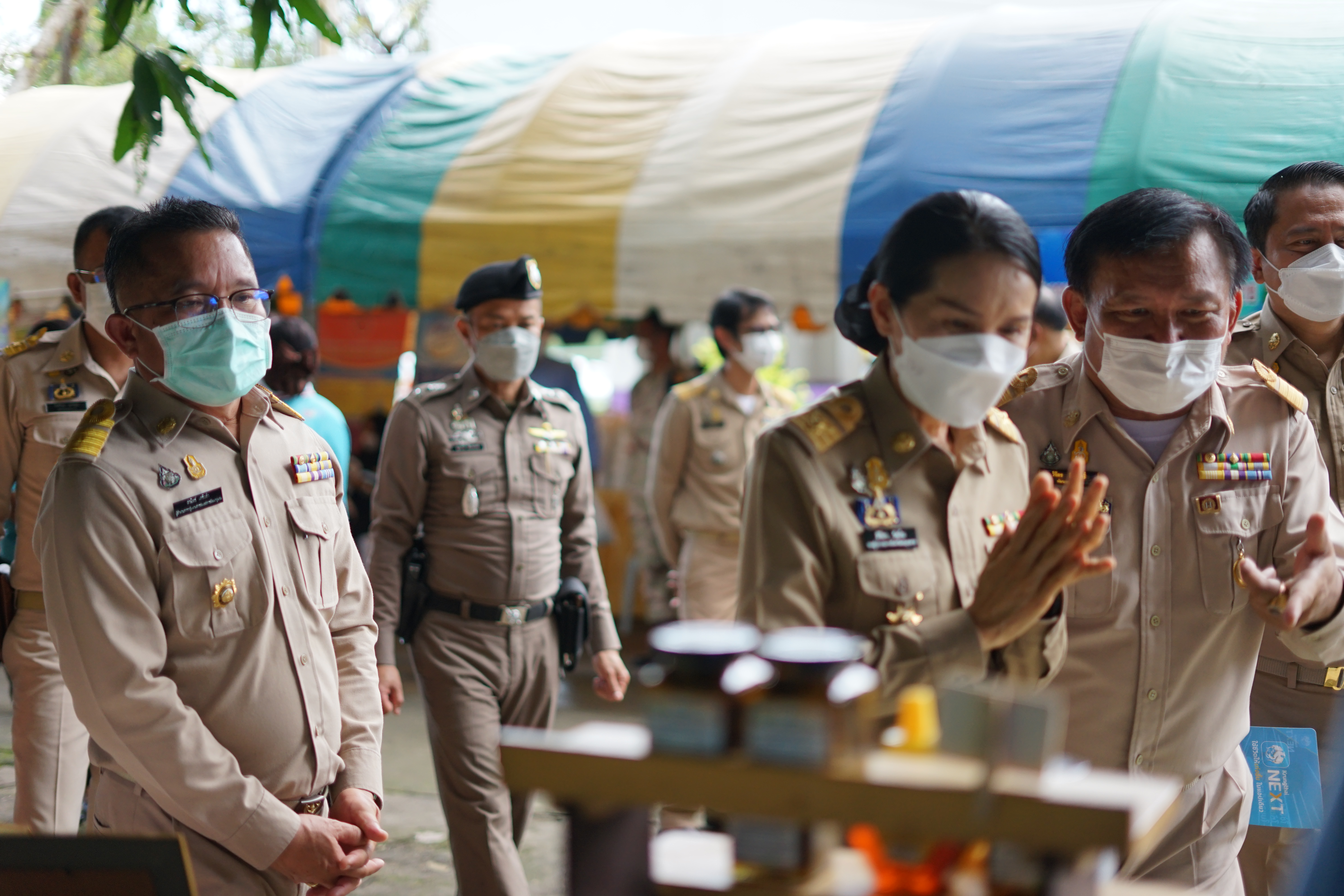 พช.หนองคาย ร่วมโครงการบริการจังหวัดเคลื่อนที่แบบบูรณาการ และหน่วยบำบัดทุกข์ บำรุงสุข จังหวัดหนองคาย