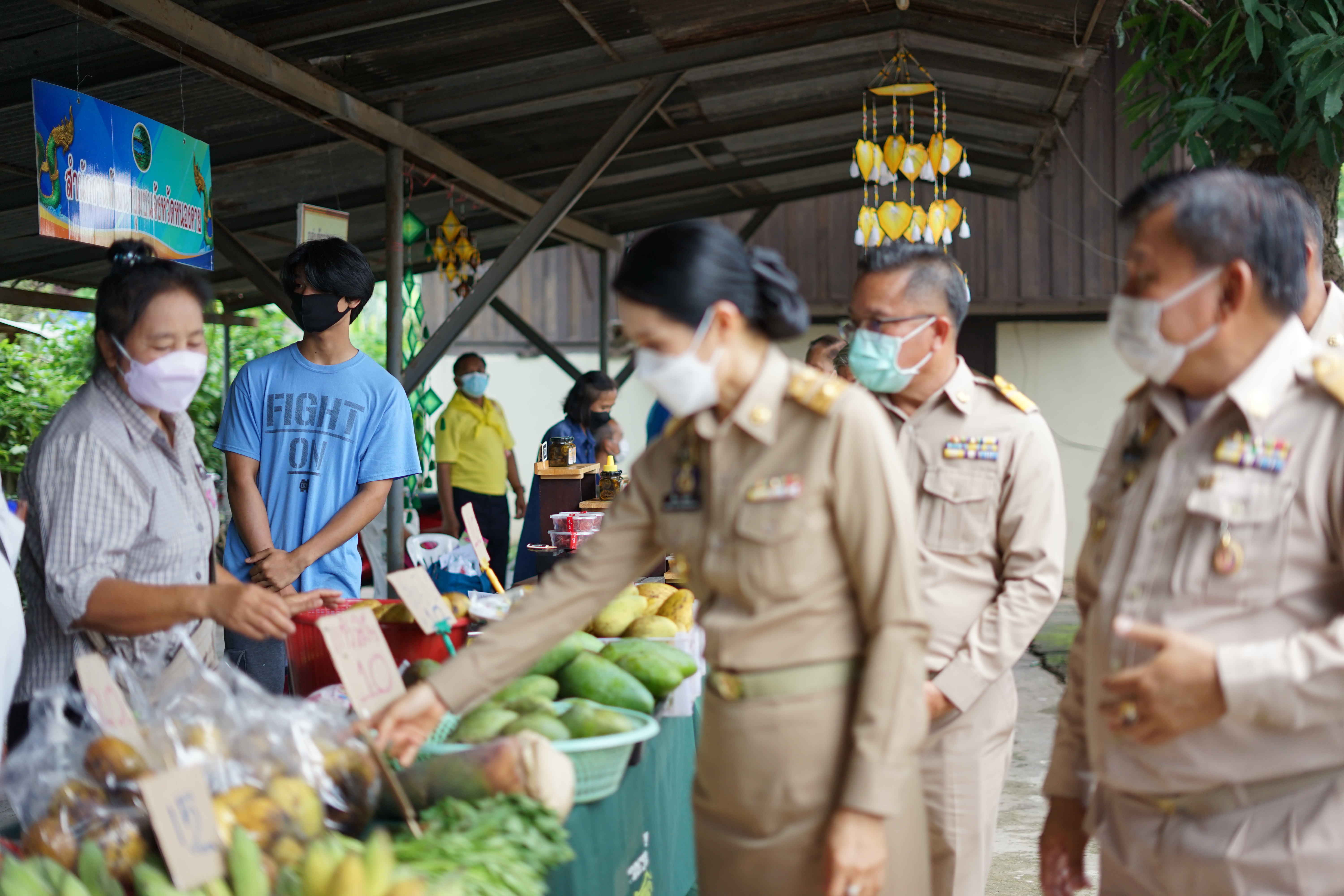 พช.หนองคาย ร่วมโครงการบริการจังหวัดเคลื่อนที่แบบบูรณาการ และหน่วยบำบัดทุกข์ บำรุงสุข จังหวัดหนองคาย