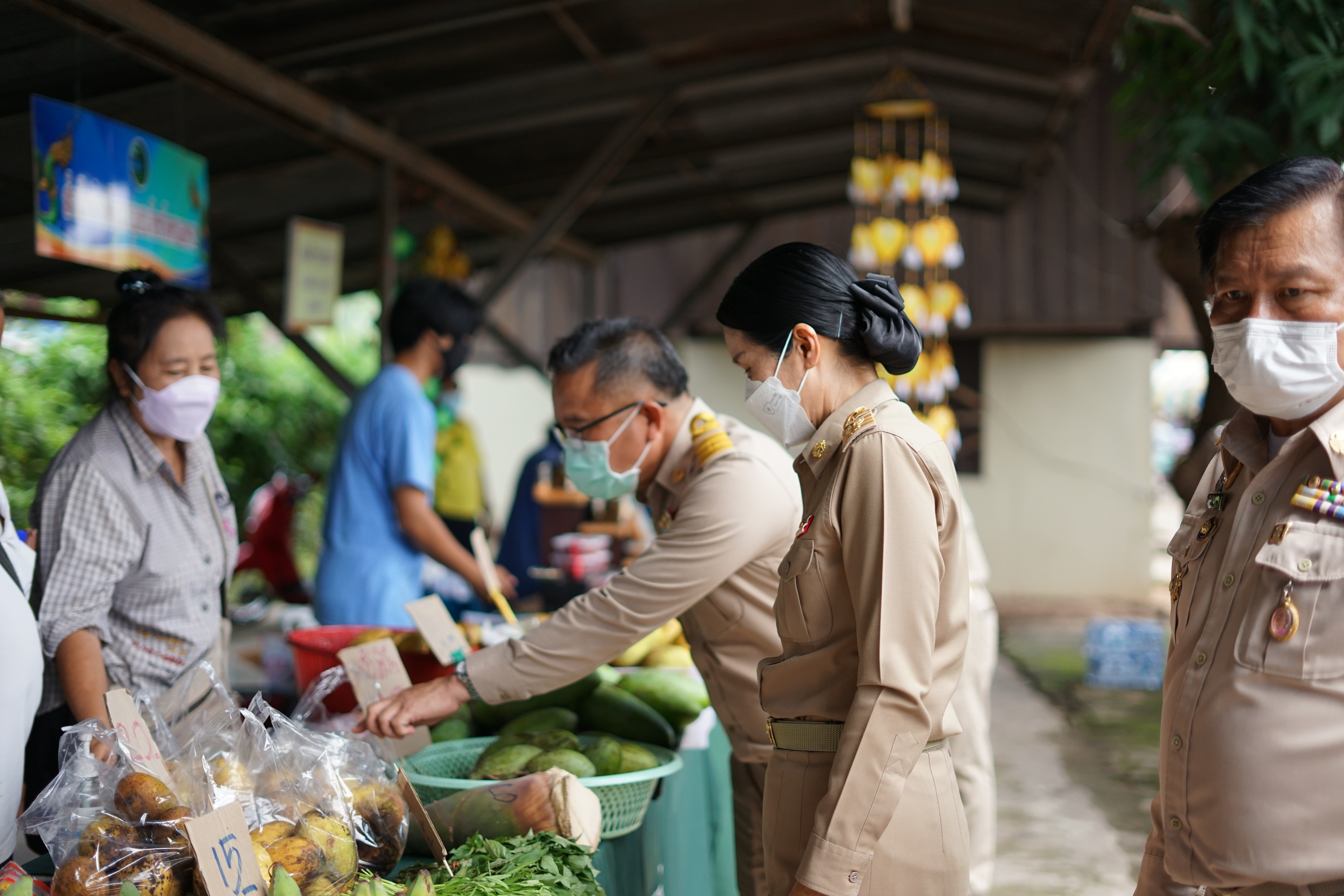 พช.หนองคาย ร่วมโครงการบริการจังหวัดเคลื่อนที่แบบบูรณาการ และหน่วยบำบัดทุกข์ บำรุงสุข จังหวัดหนองคาย