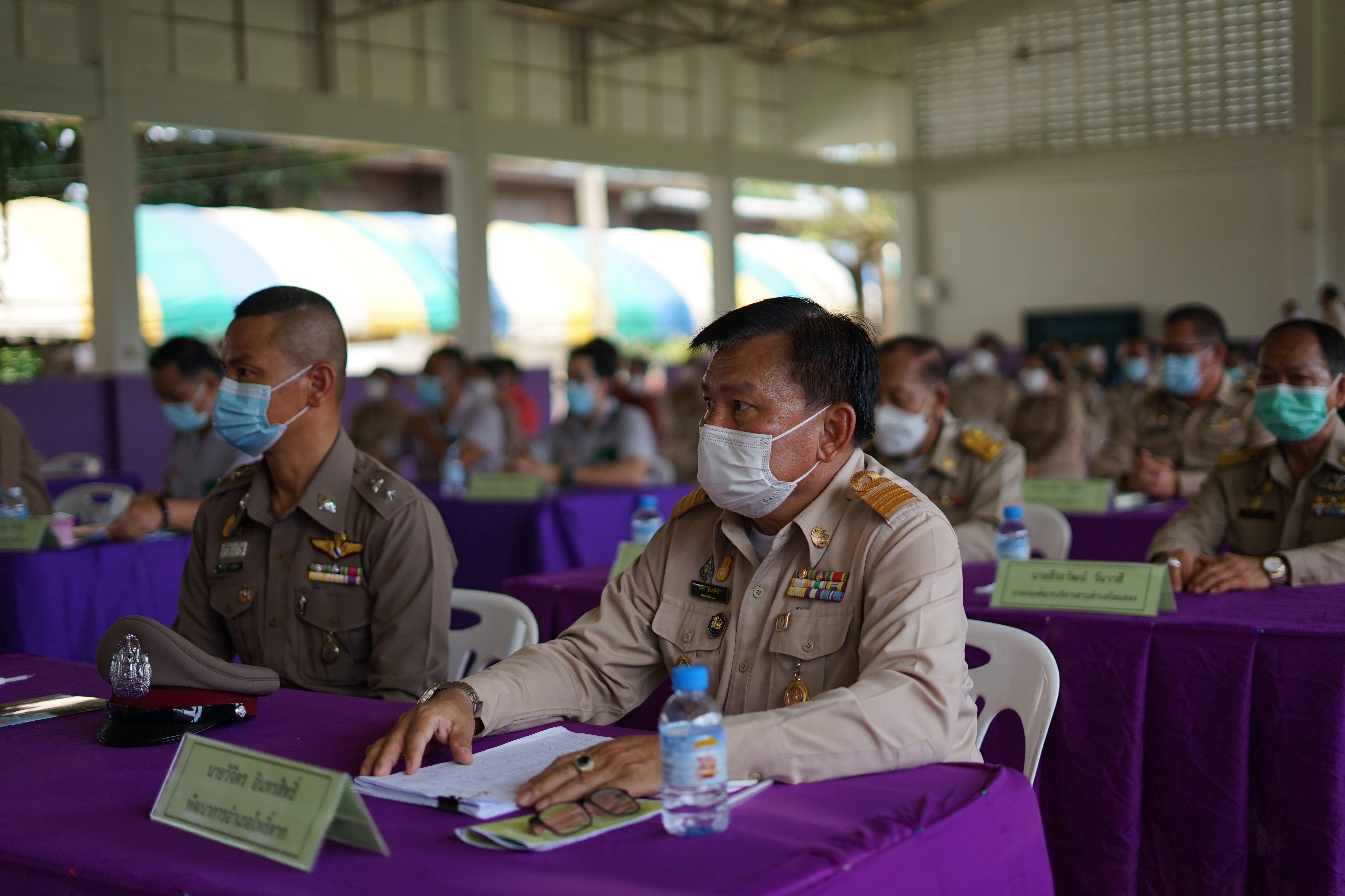 พช.หนองคาย ร่วมโครงการบริการจังหวัดเคลื่อนที่แบบบูรณาการ และหน่วยบำบัดทุกข์ บำรุงสุข จังหวัดหนองคาย